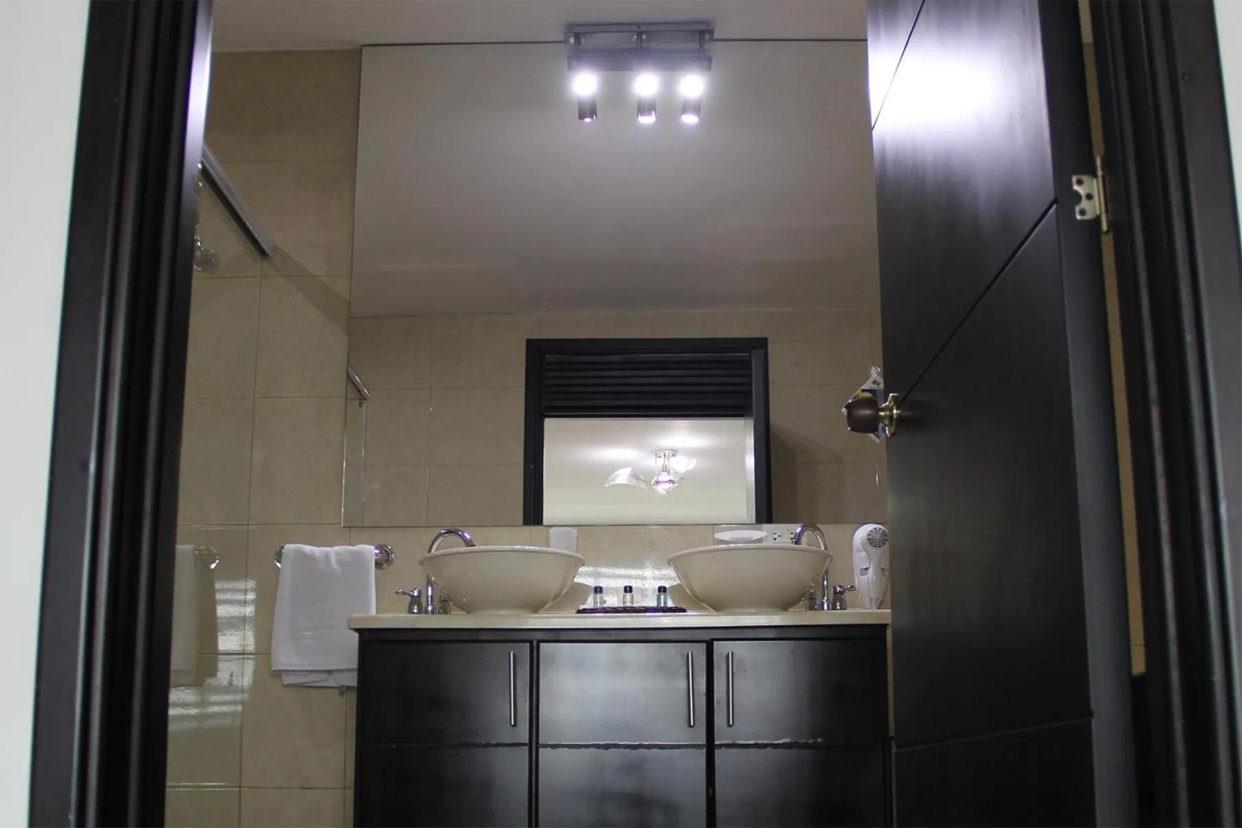 Bathroom in Hotel Santafe Real