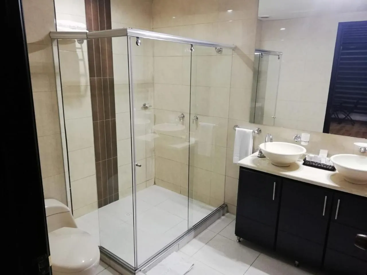 Shower in Hotel Santafe Real