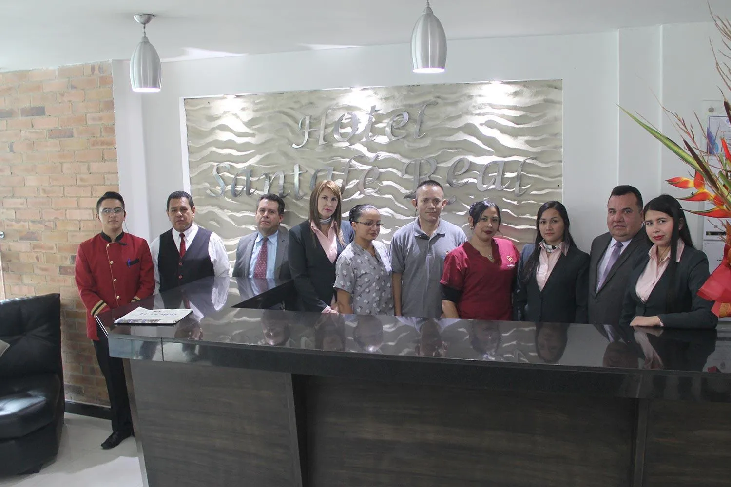 Staff in Hotel Santafe Real