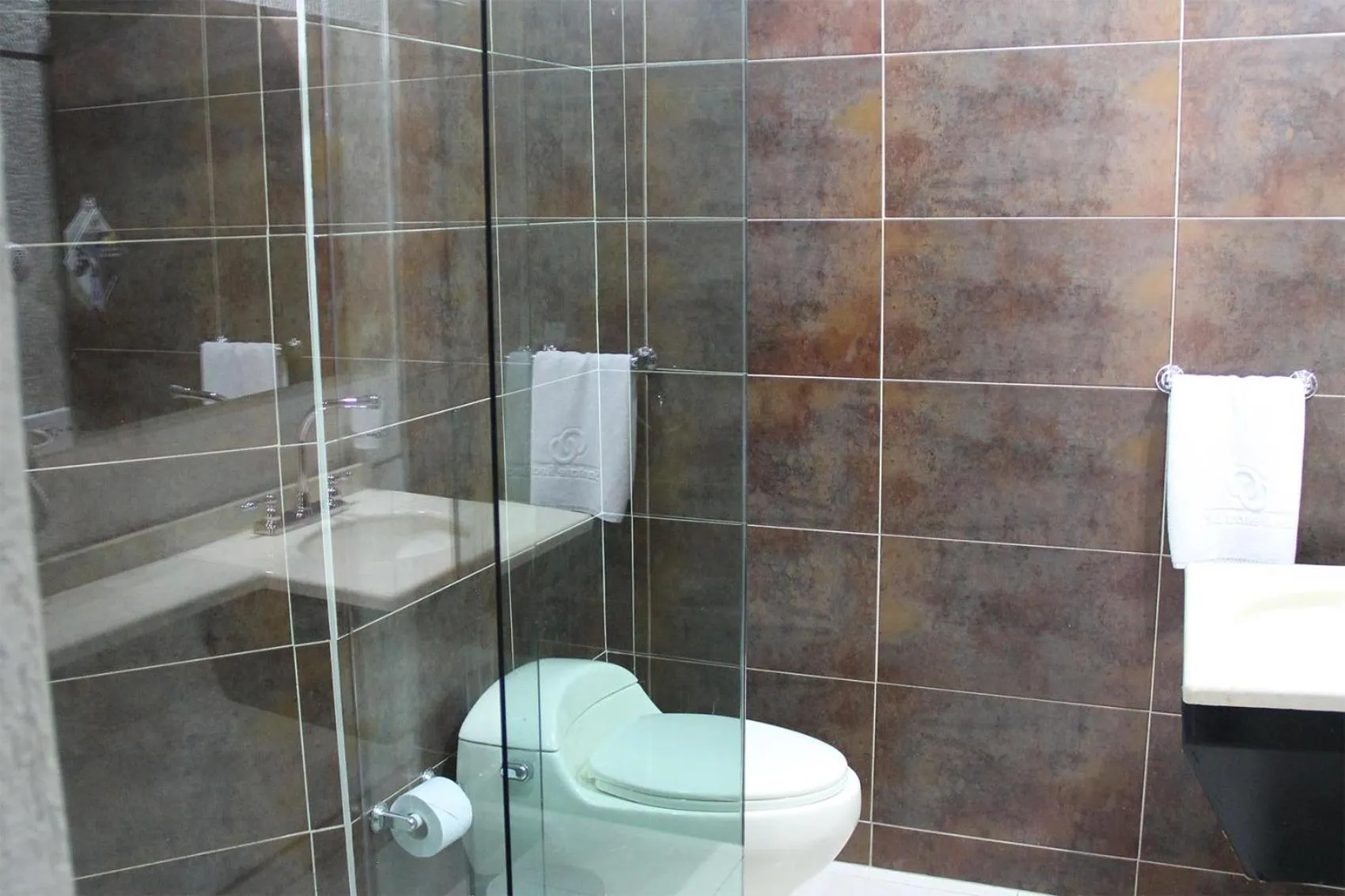 Bathroom in Hotel Santafe Real