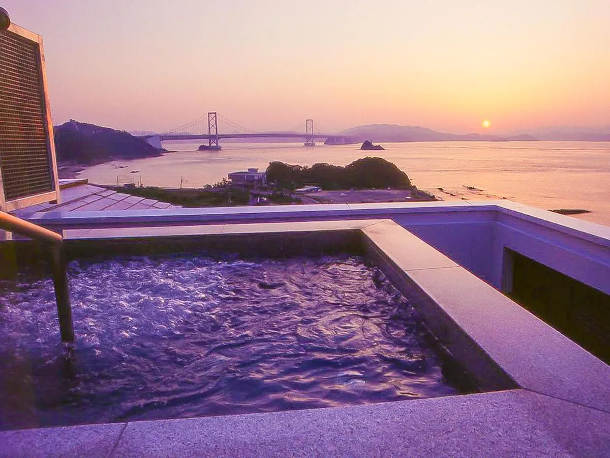 Sea view in Naruto Grand Hotel Kaigetsu