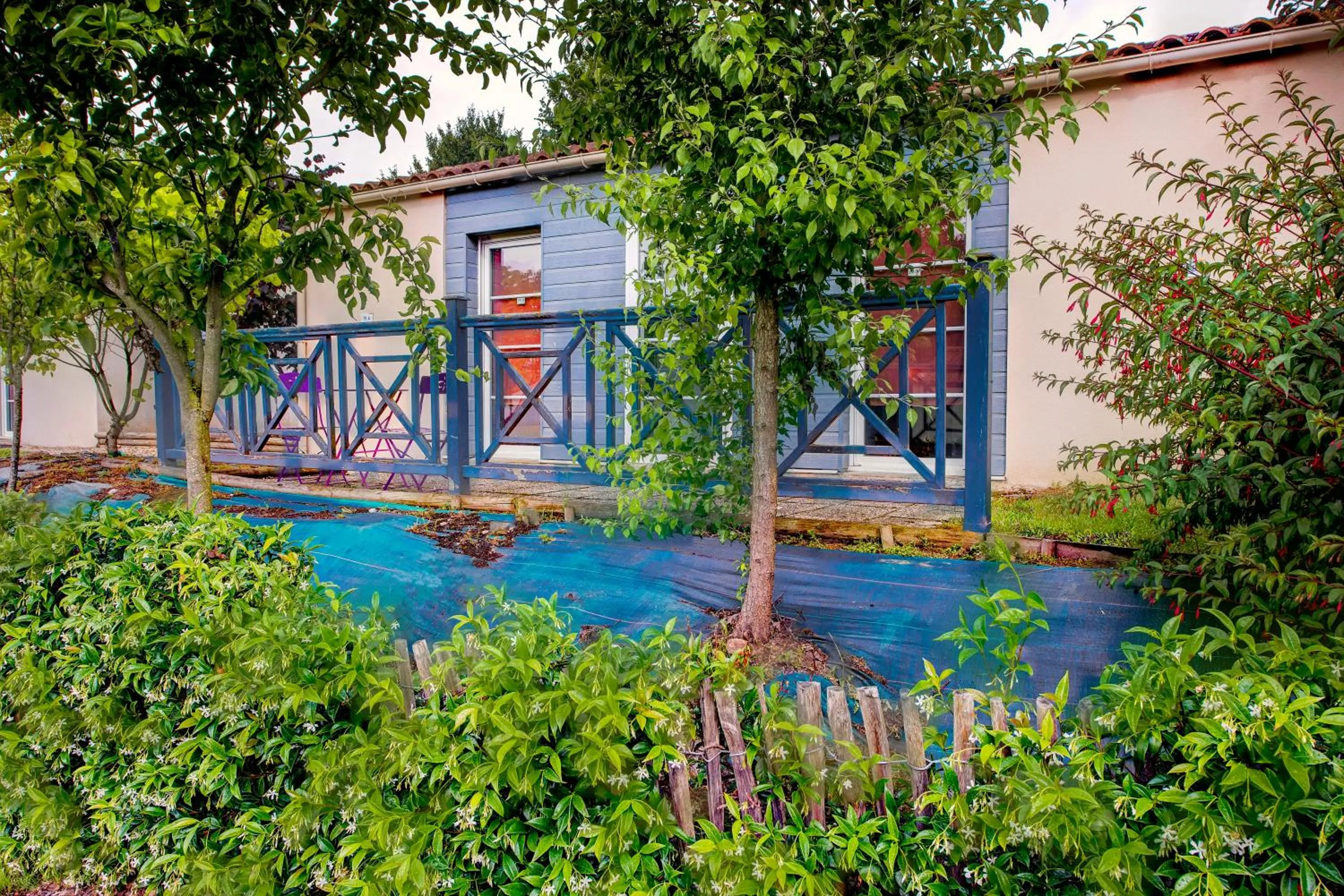 Patio in Olydea Les Epesses