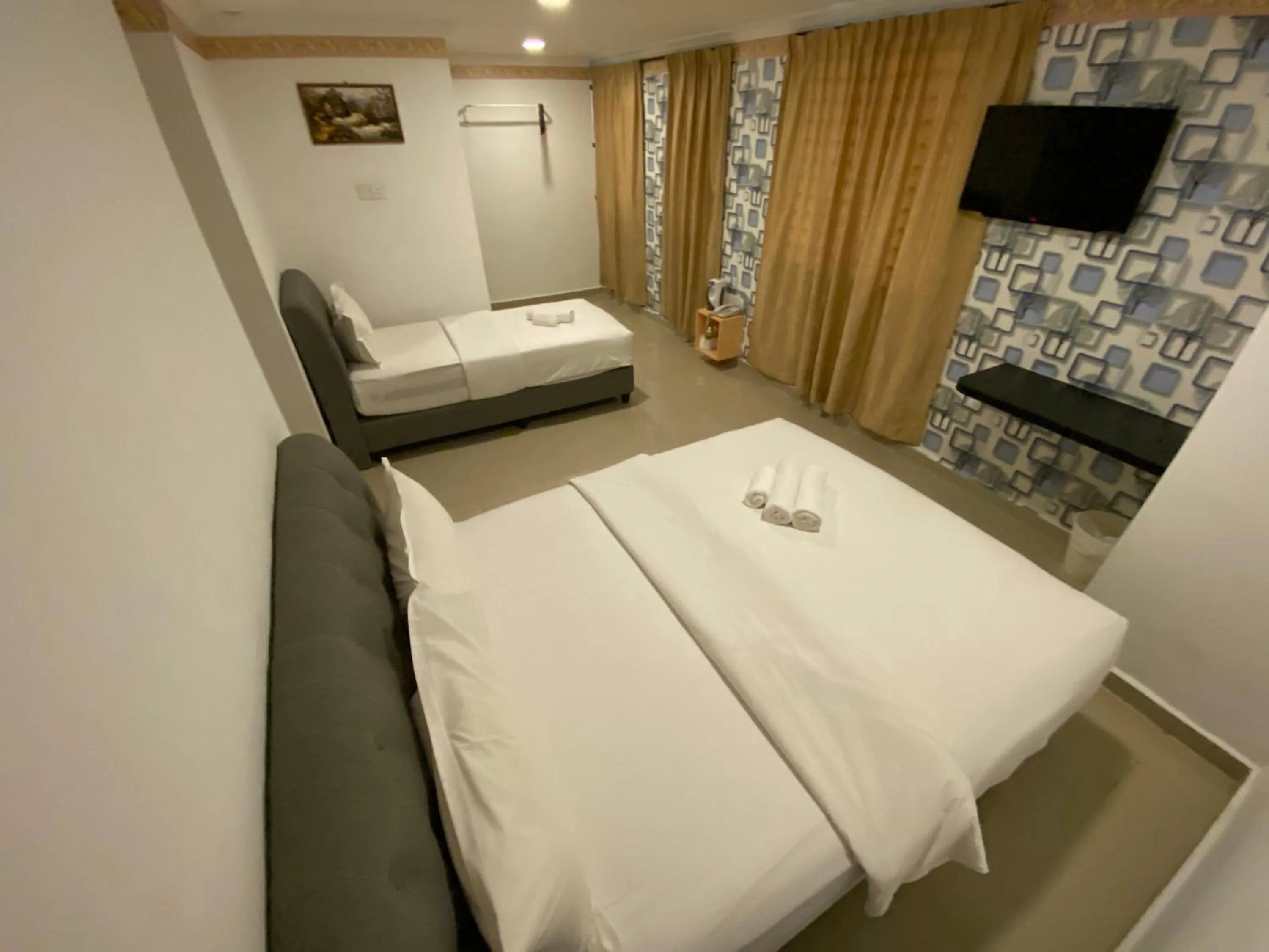 Bedroom, Bed in Shobi Hotel Johor Bahru Near CIQ JB