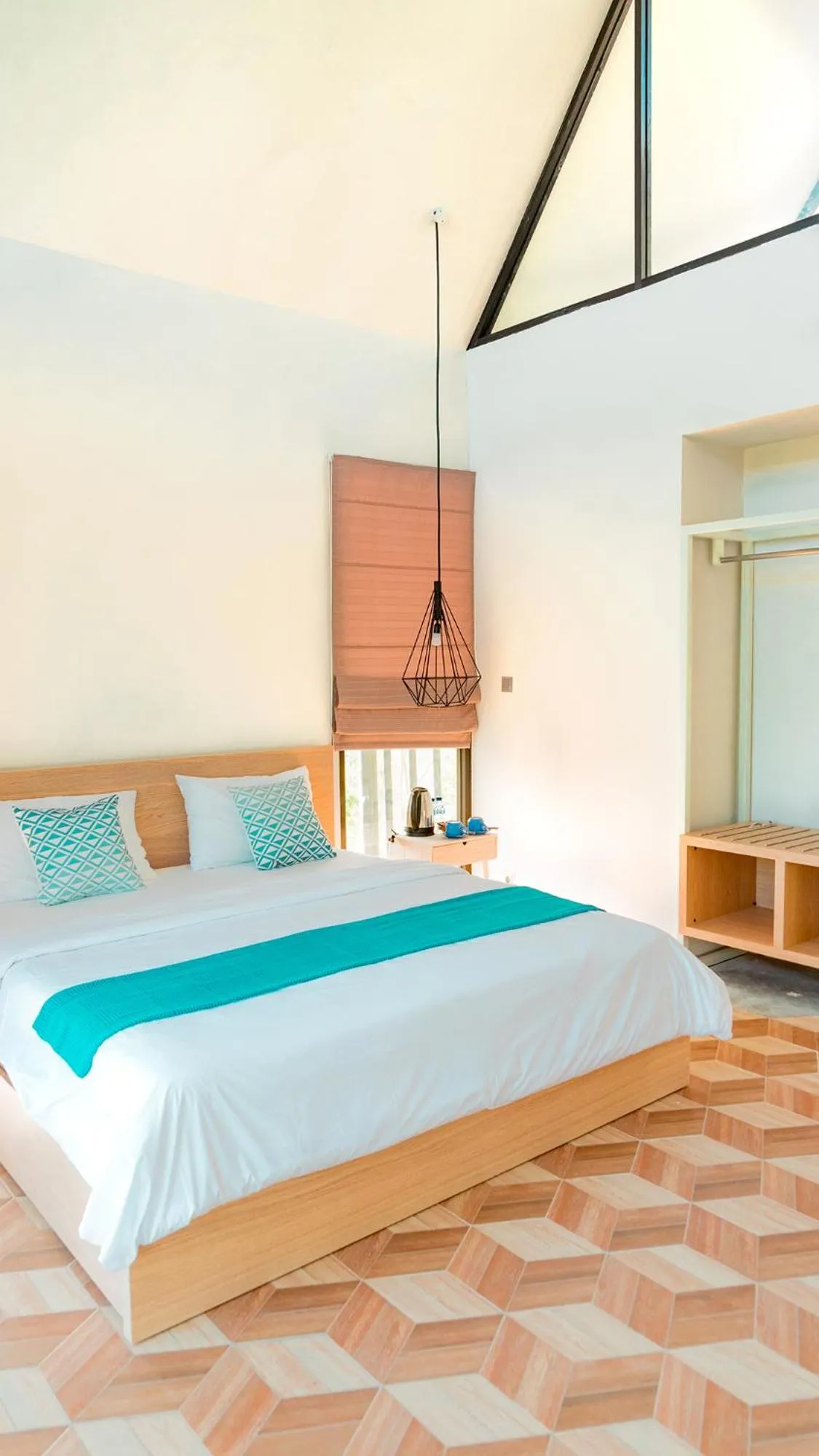 Bed in Radika Paradise Villa & Cottage