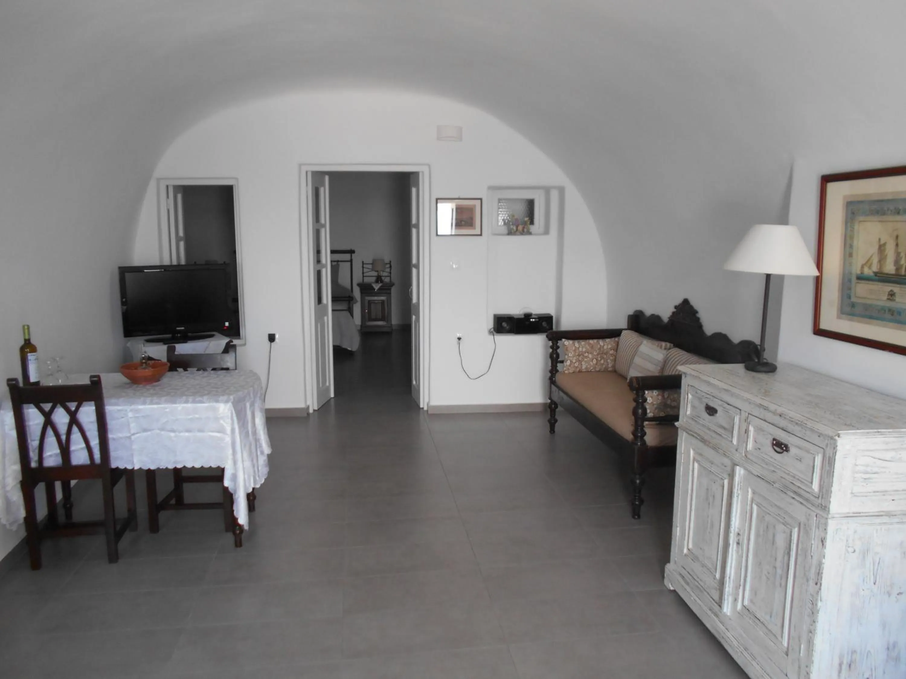 Seating area in Rimida Villas