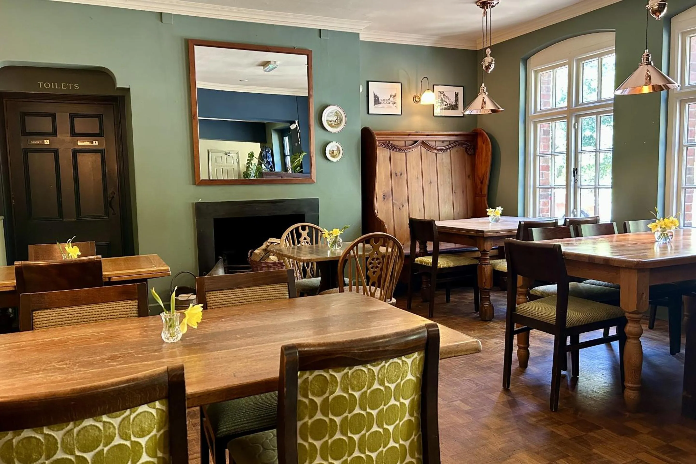 Dining area in The Talbot and apartment