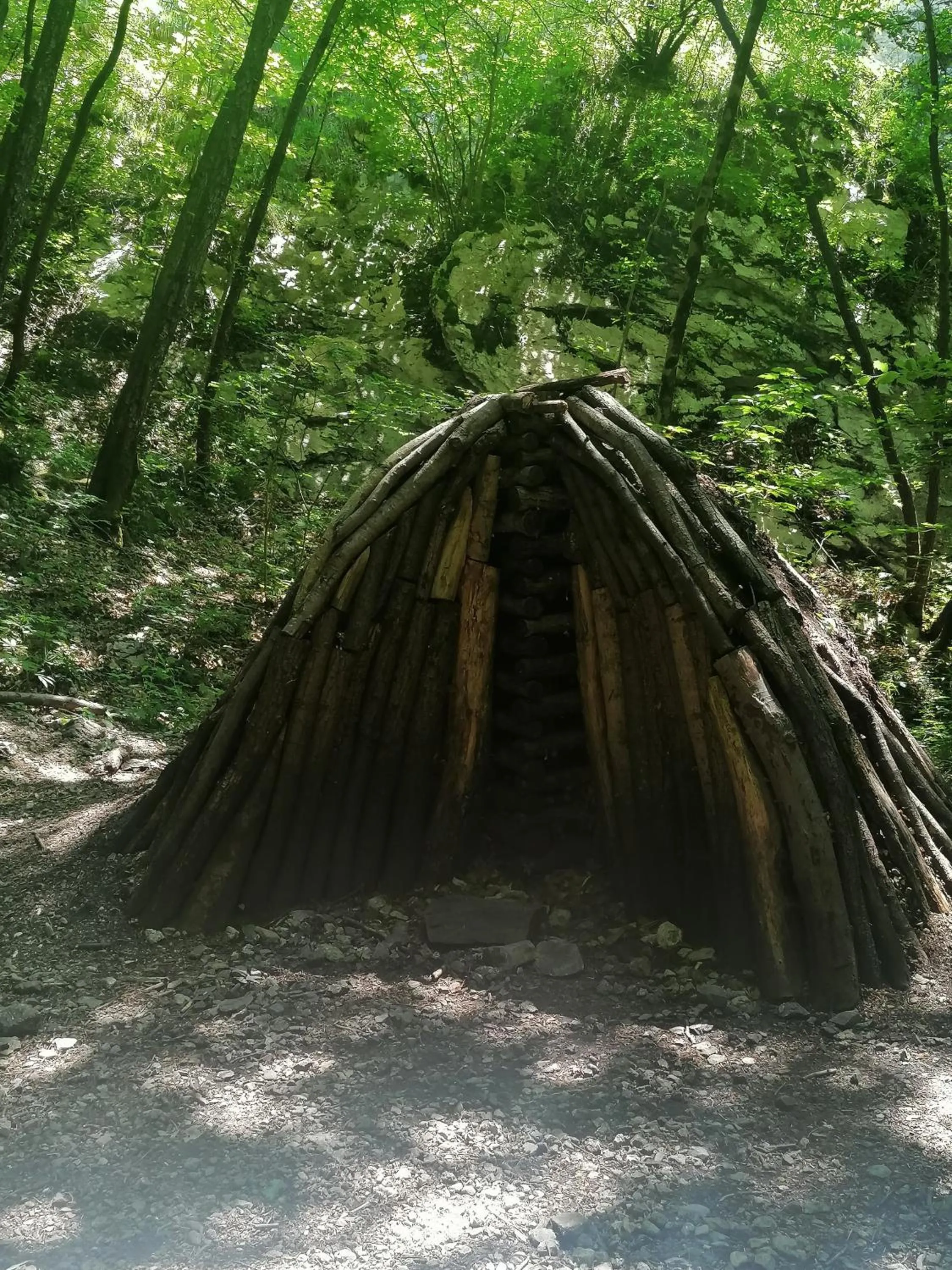 Natural landscape in La Ruota del Mulino