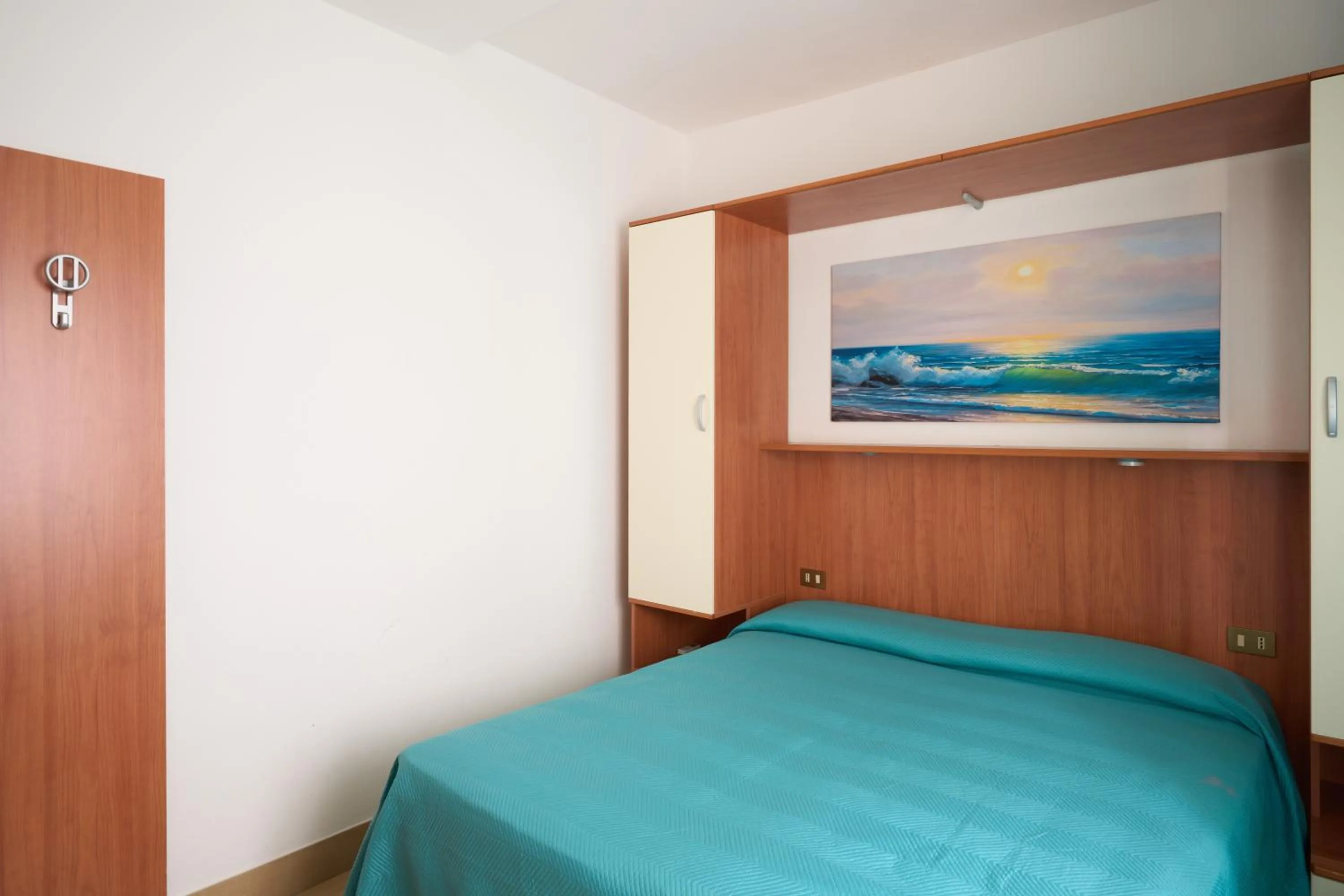 Bed in Hotel Villa Del Mar