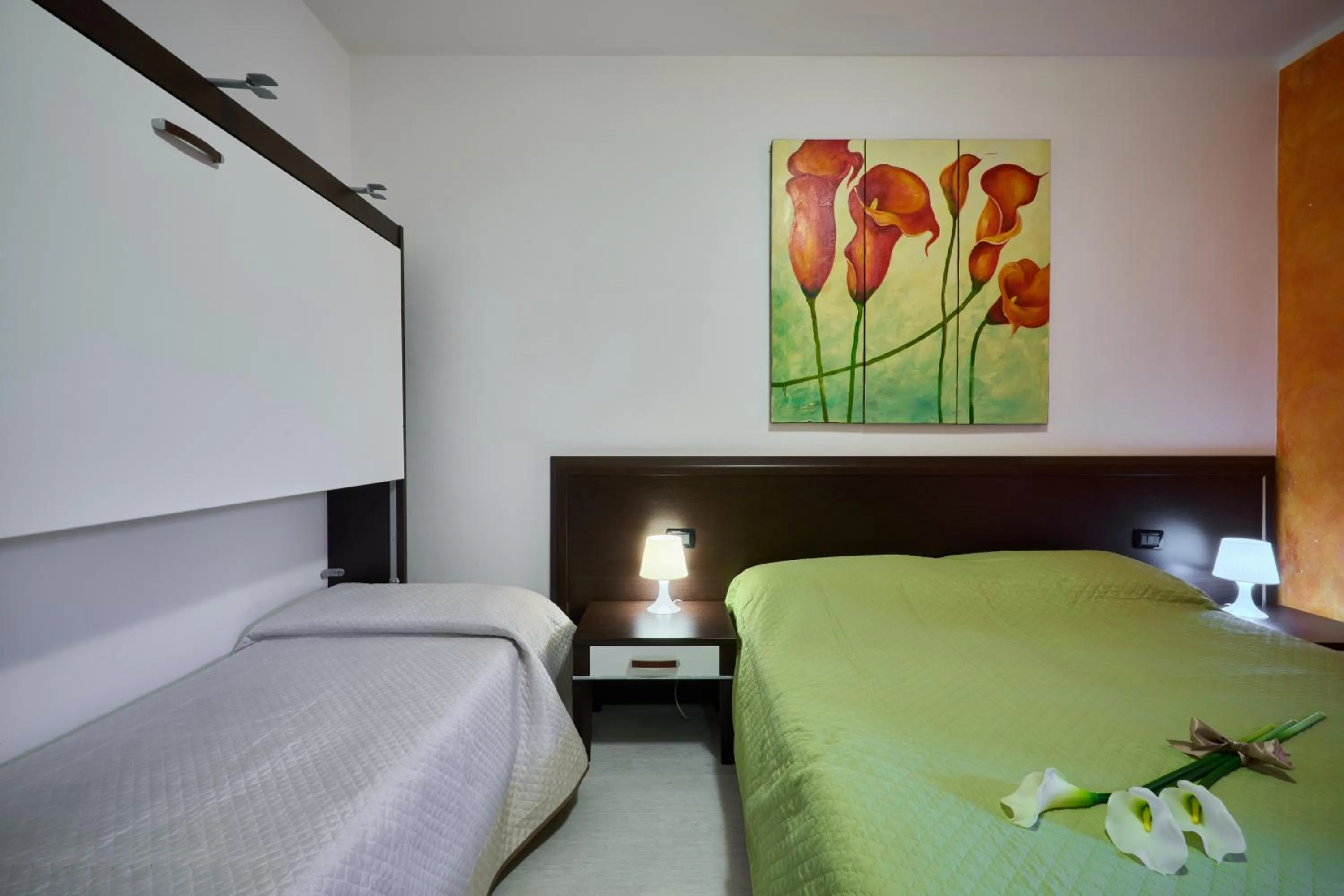 Bed in Hotel Villa Del Mar