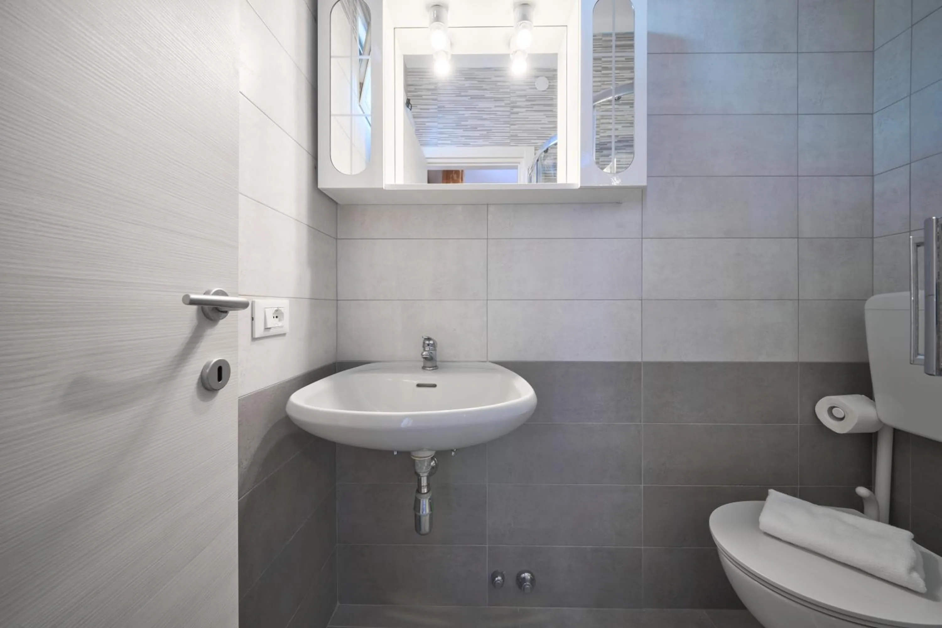 Bathroom in Hotel Villa Del Mar