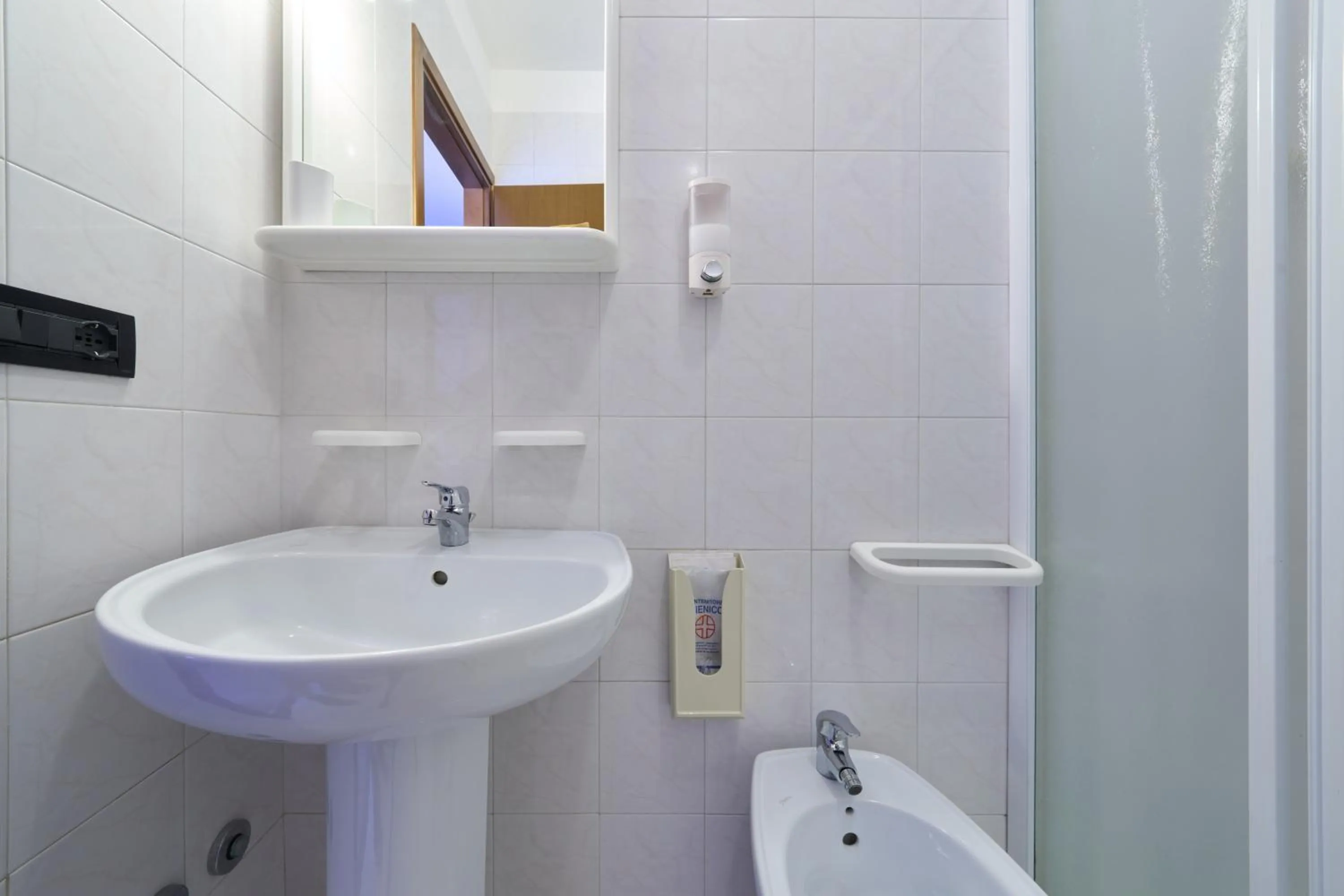 Shower in Hotel Villa Del Mar