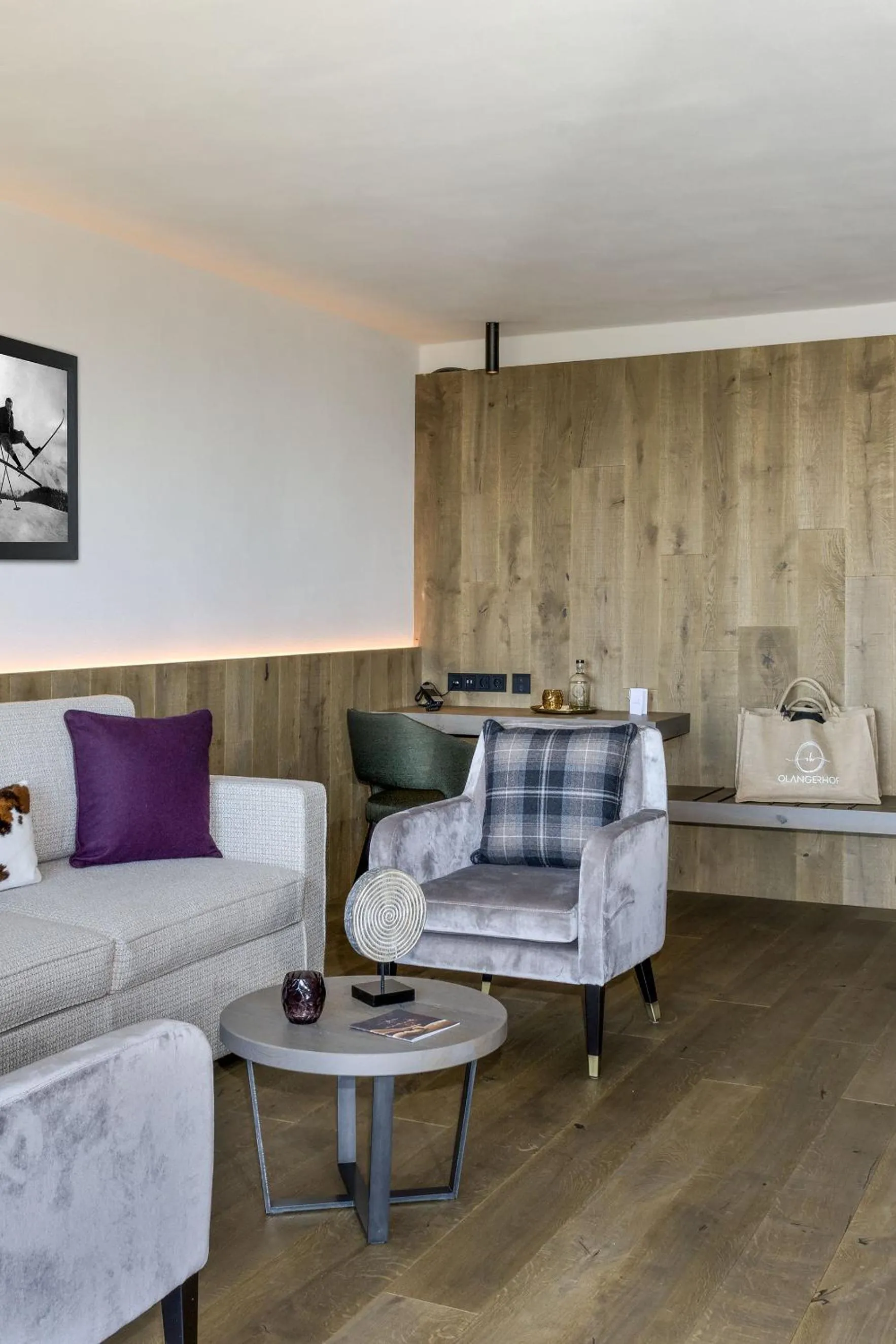 Living room in Hotel Olangerhof