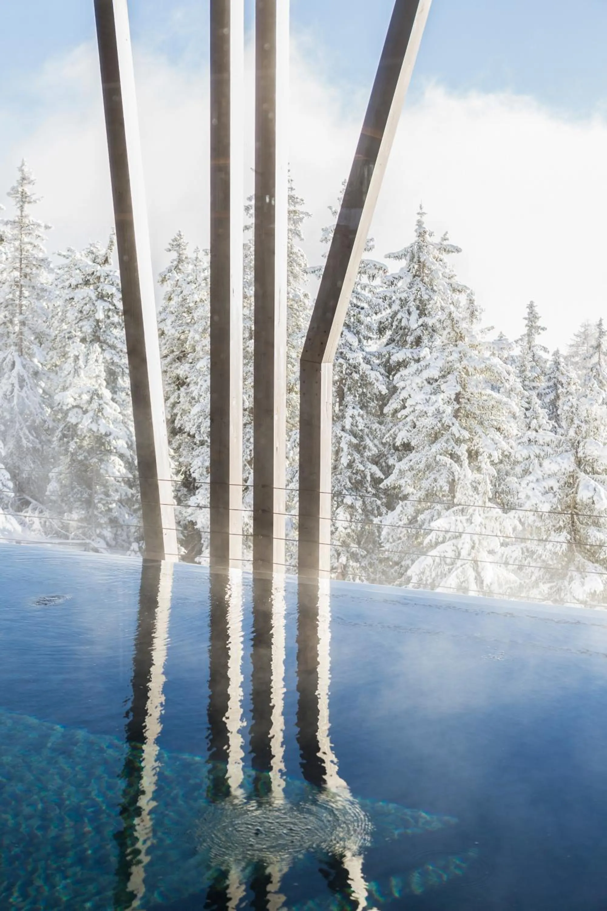 Swimming pool in Hotel Olangerhof