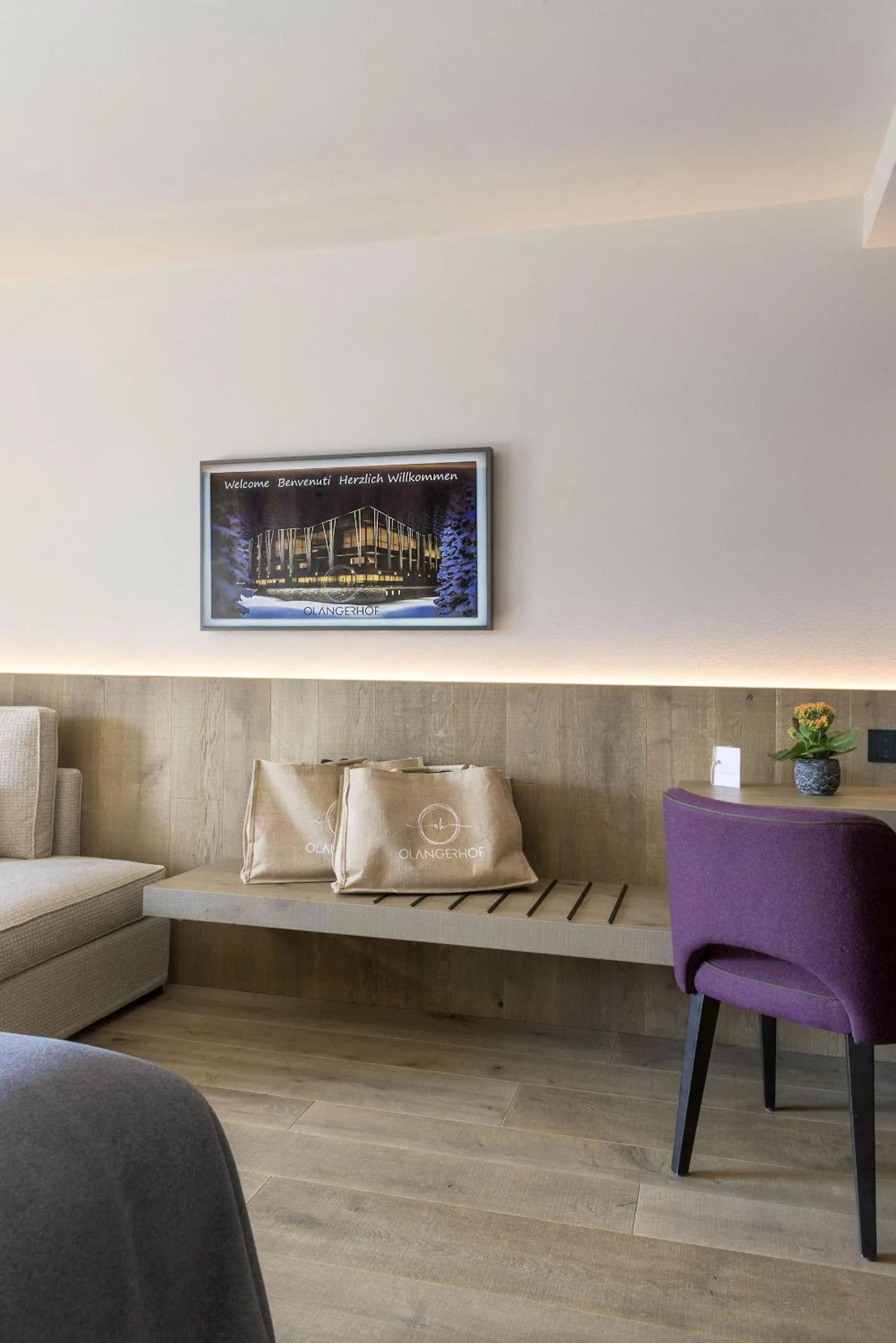 Decorative detail in Hotel Olangerhof