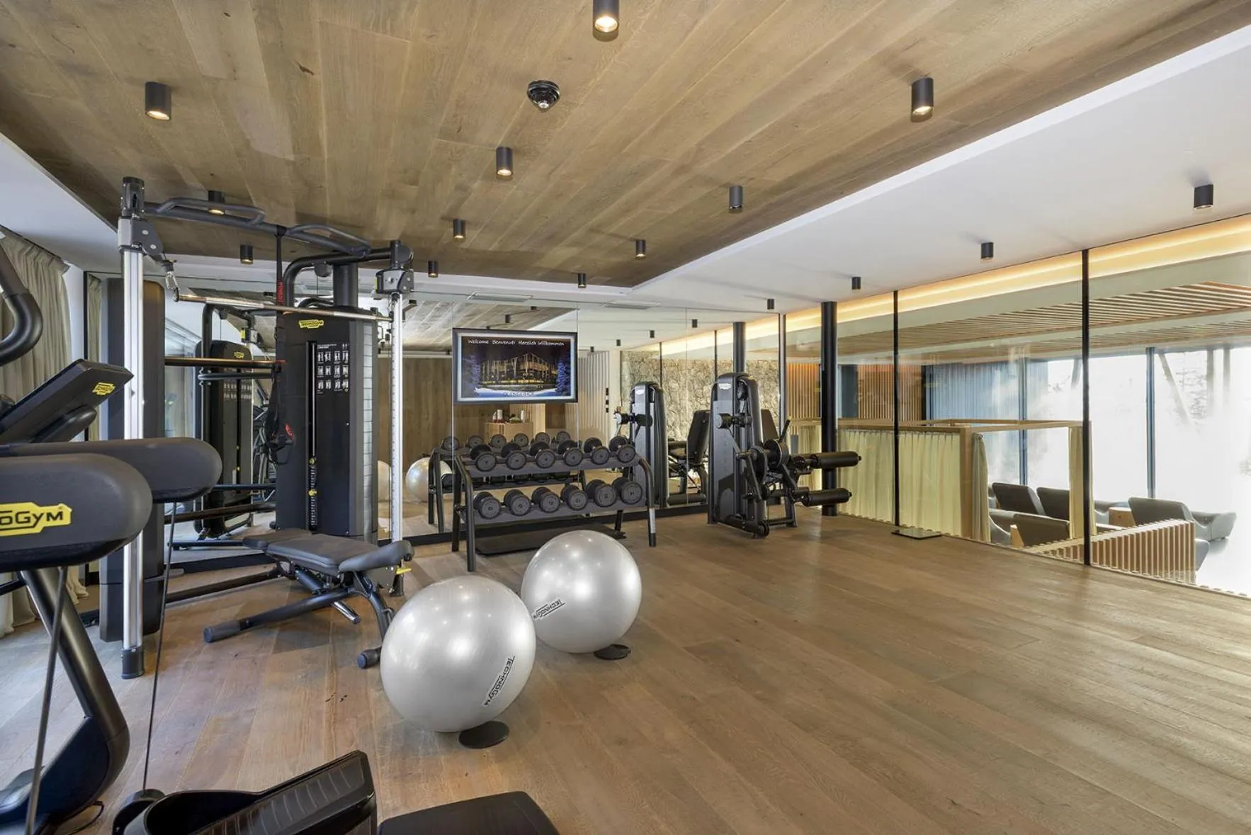 Fitness centre/facilities in Hotel Olangerhof