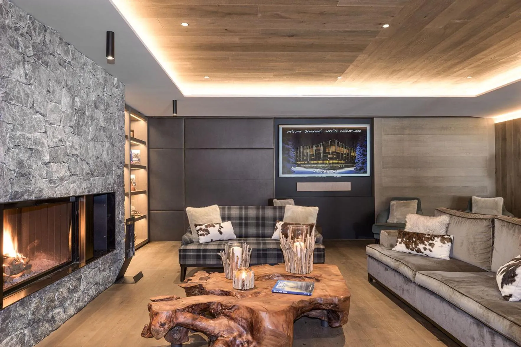 Living room in Hotel Olangerhof