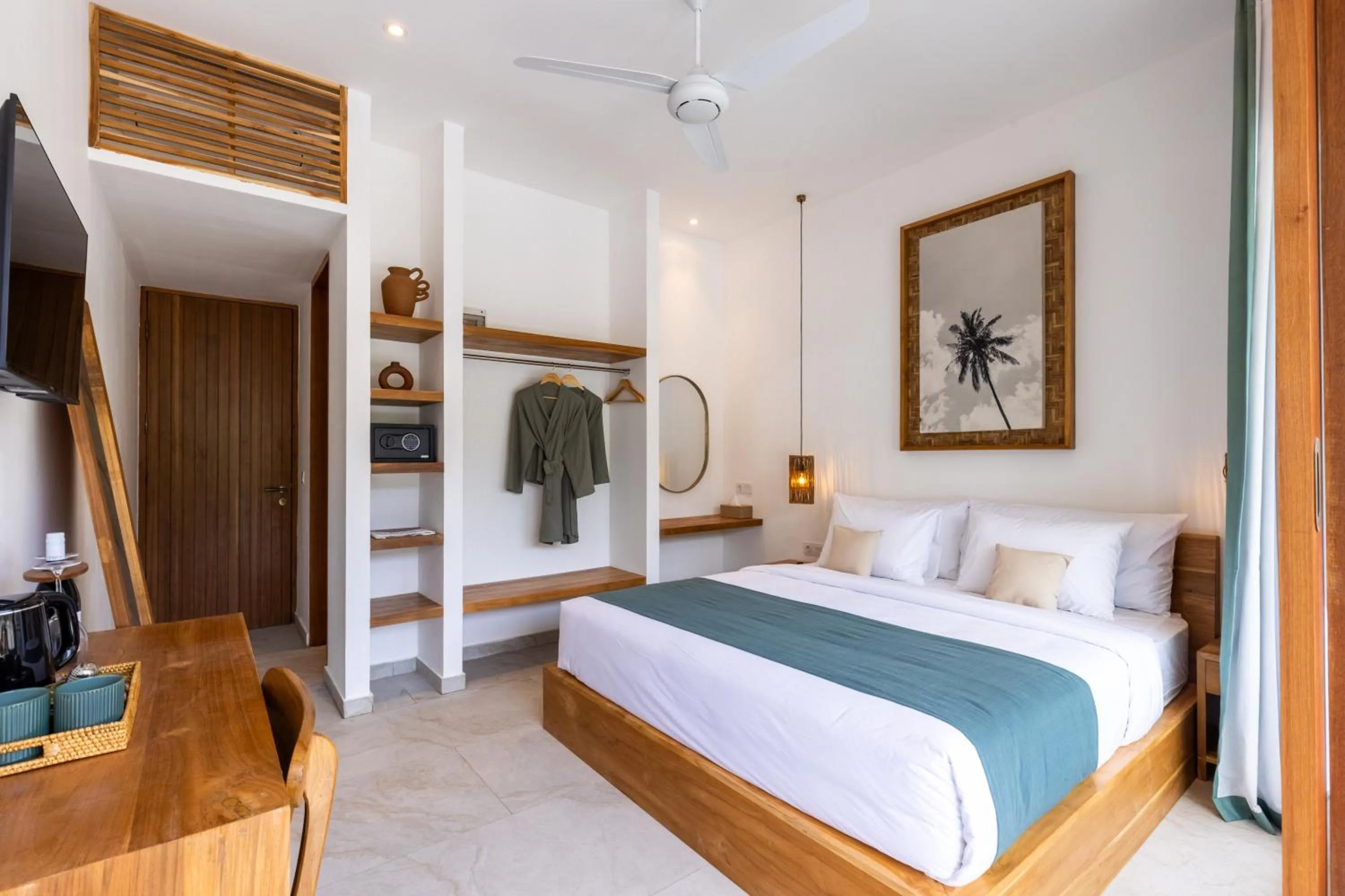 Bed in Sikara Lombok Hotel