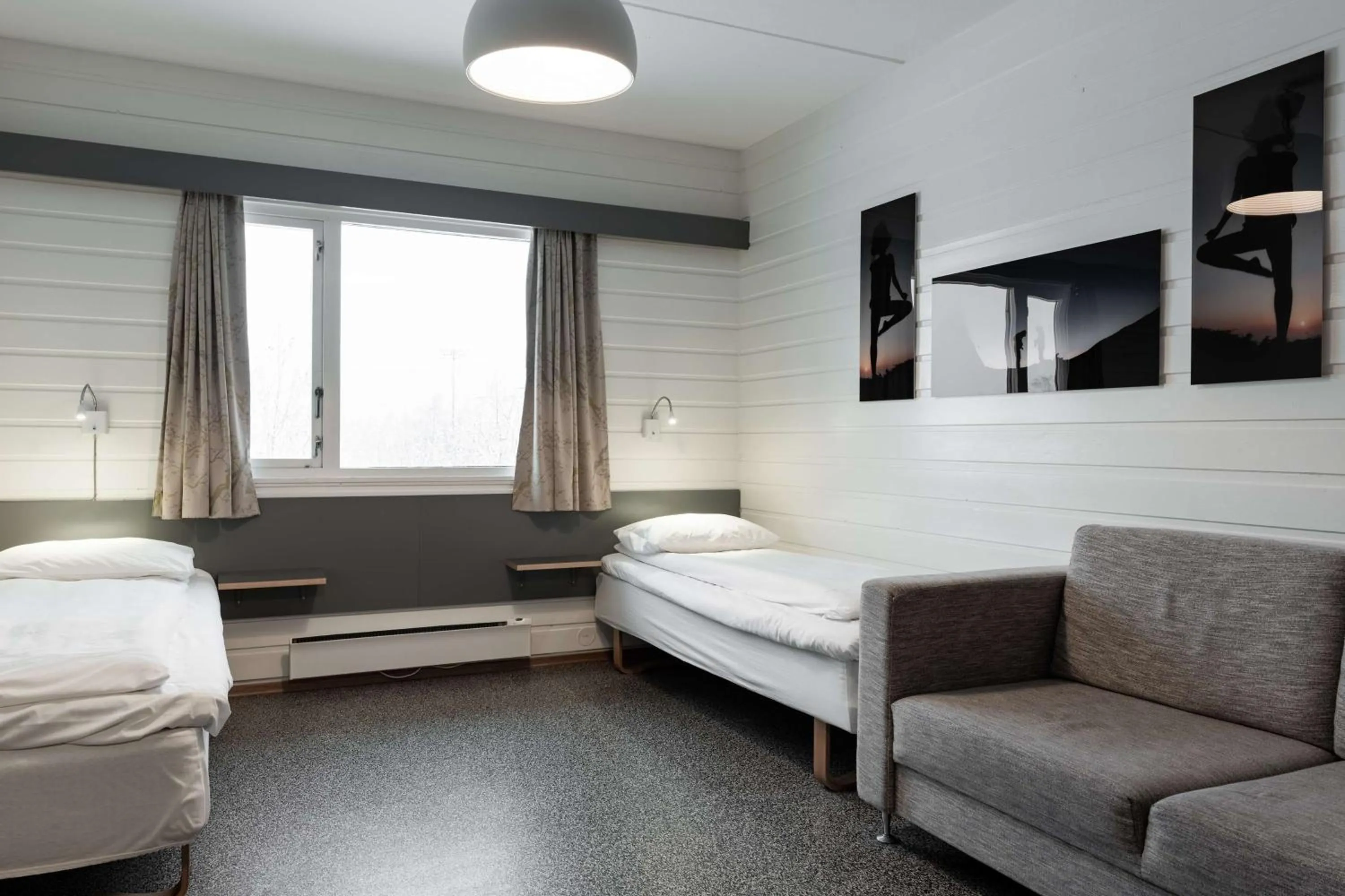 Bedroom, Bed in Olympiatoppen Sportshotel - Scandic Partner