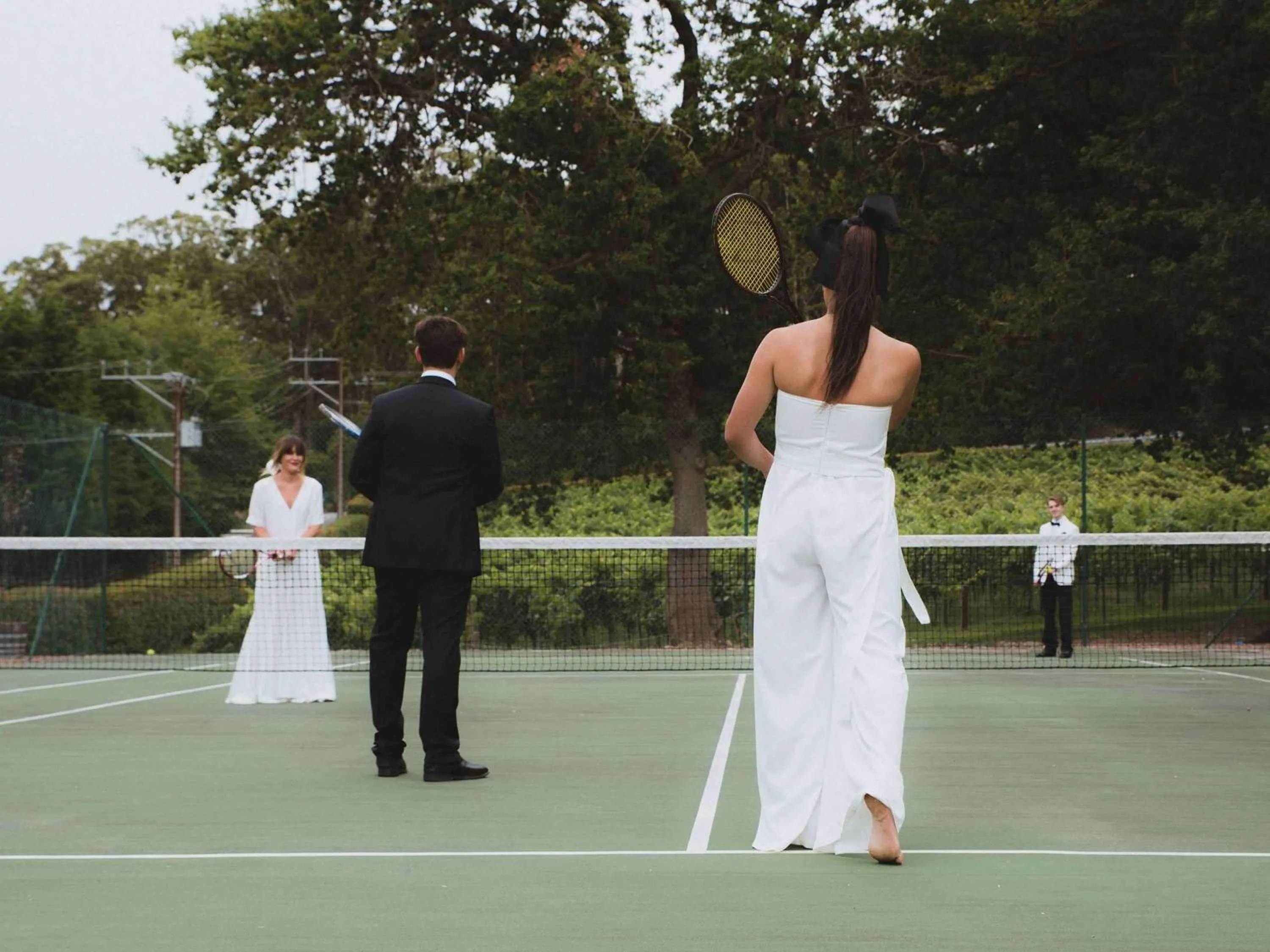 Tennis court in Mount Lofty House & Estate Adelaide Hills