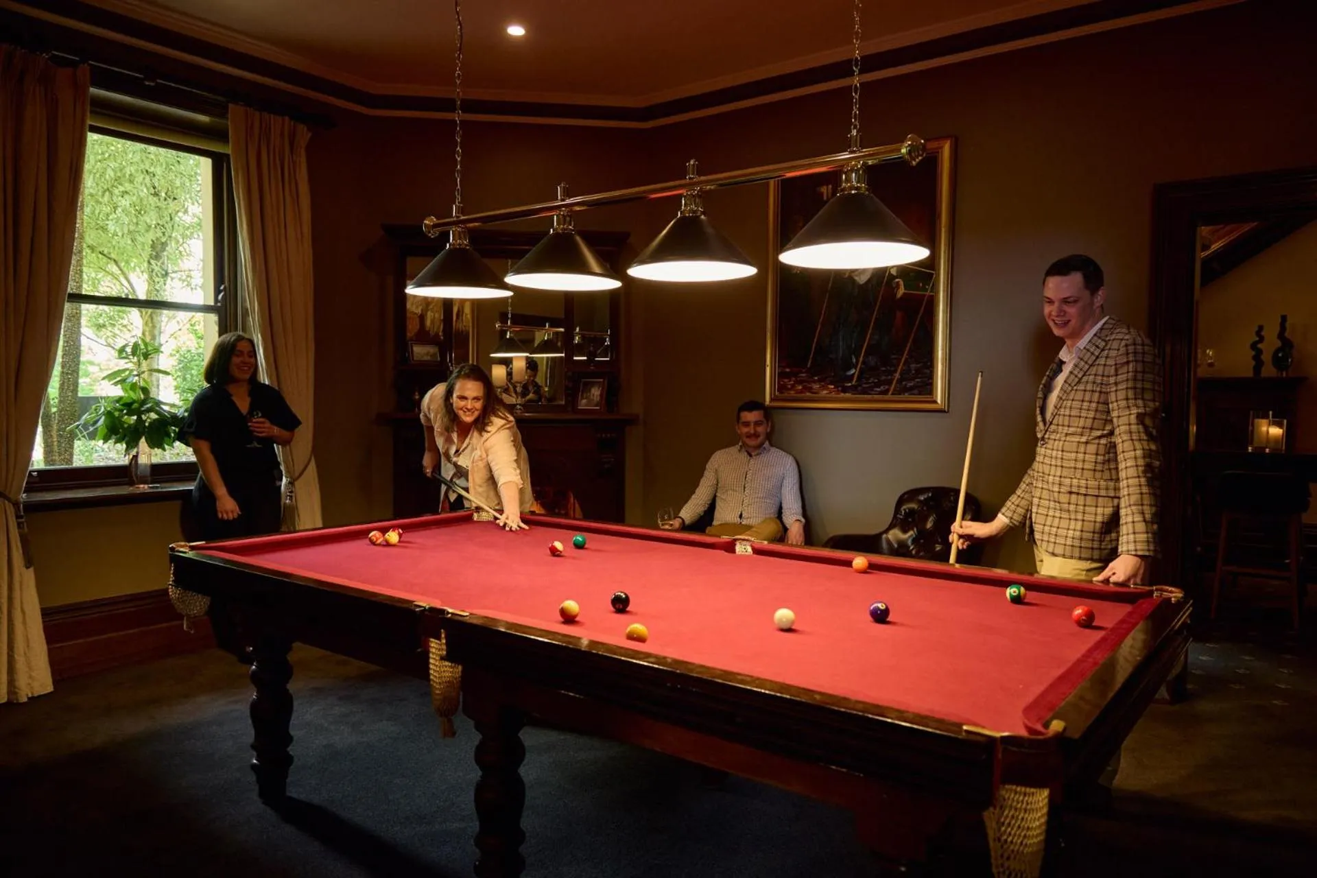 Billiard in Mount Lofty House & Estate Adelaide Hills
