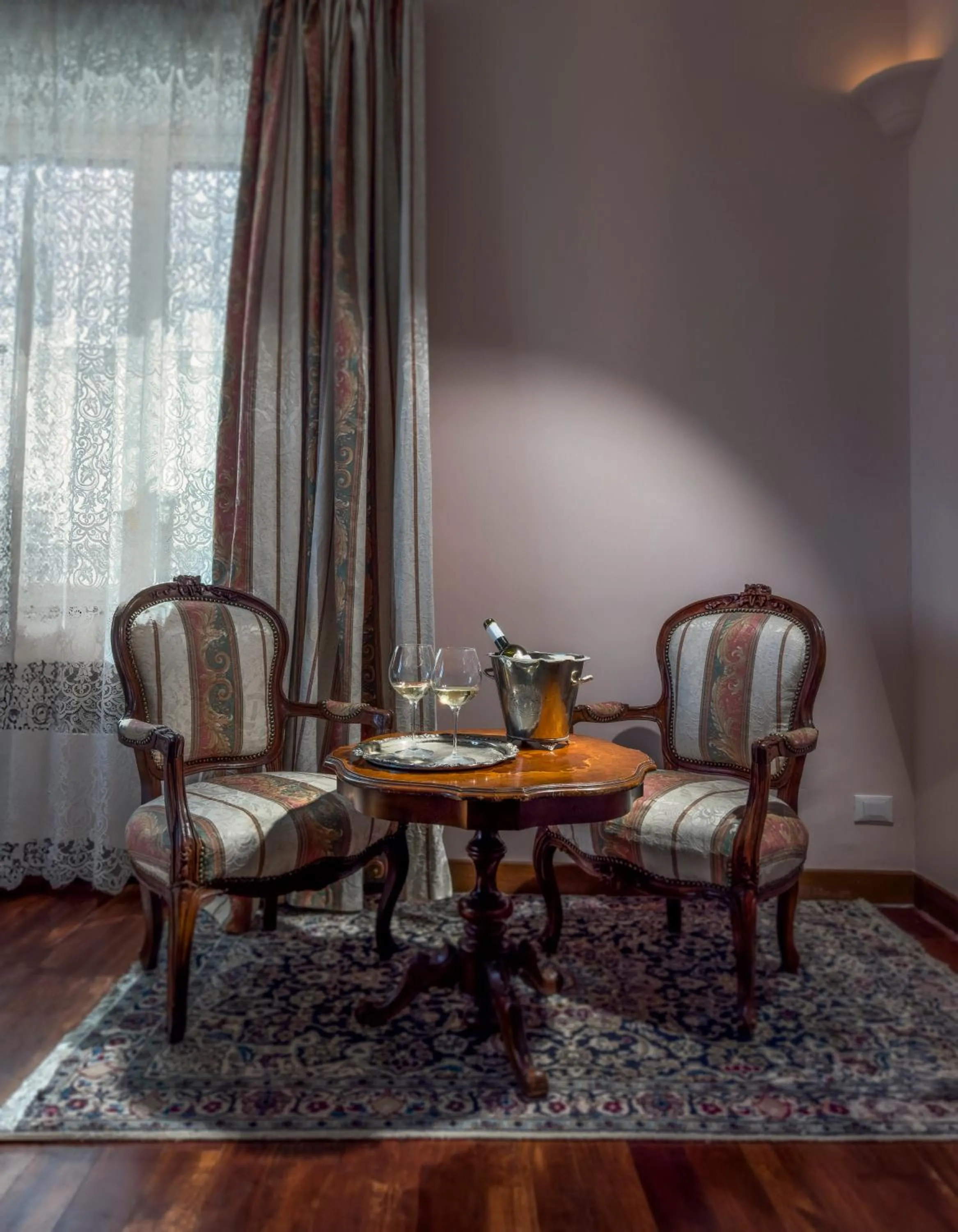 Bedroom in Villa Clodia Relais