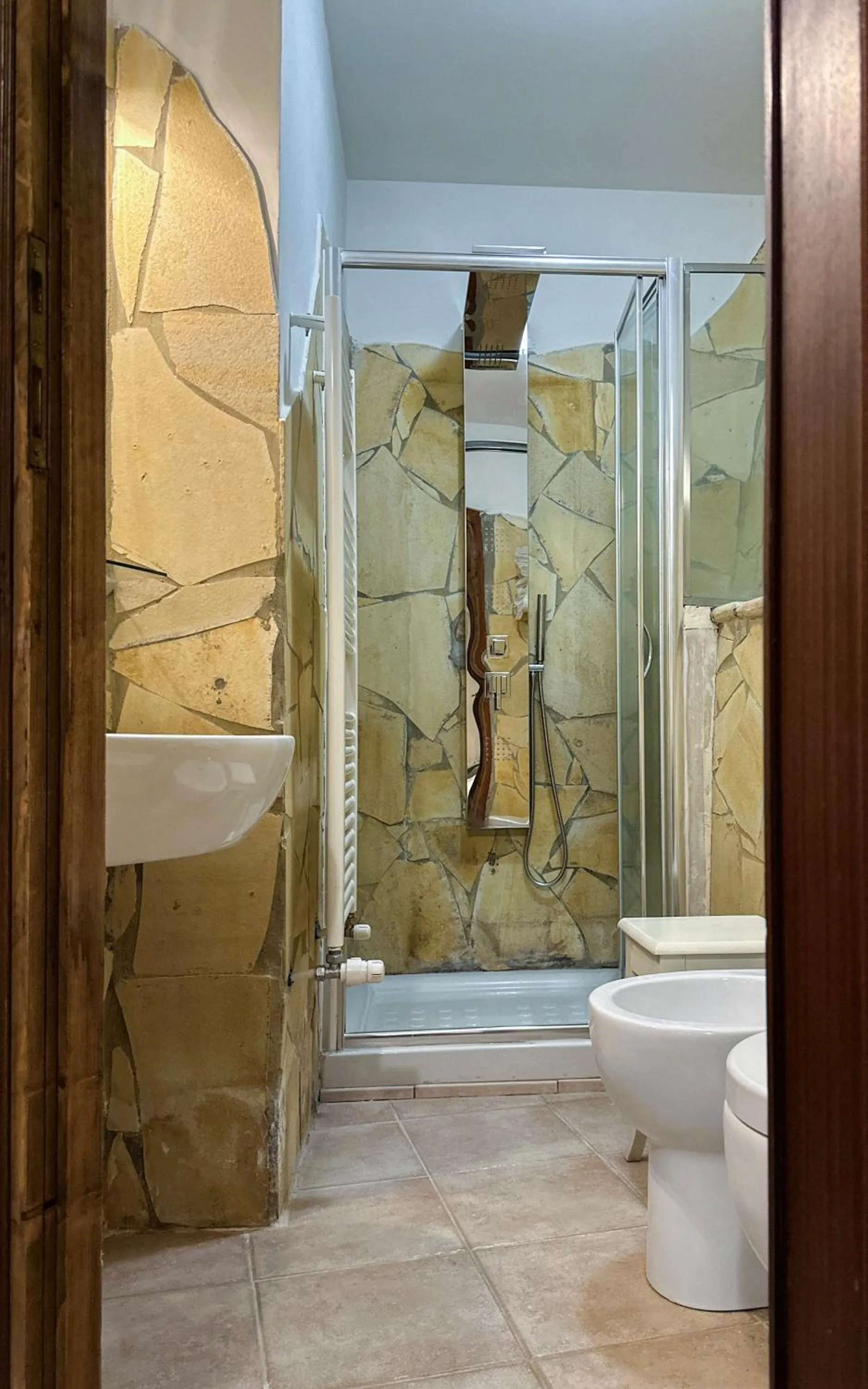 Bathroom in Villa Clodia Relais