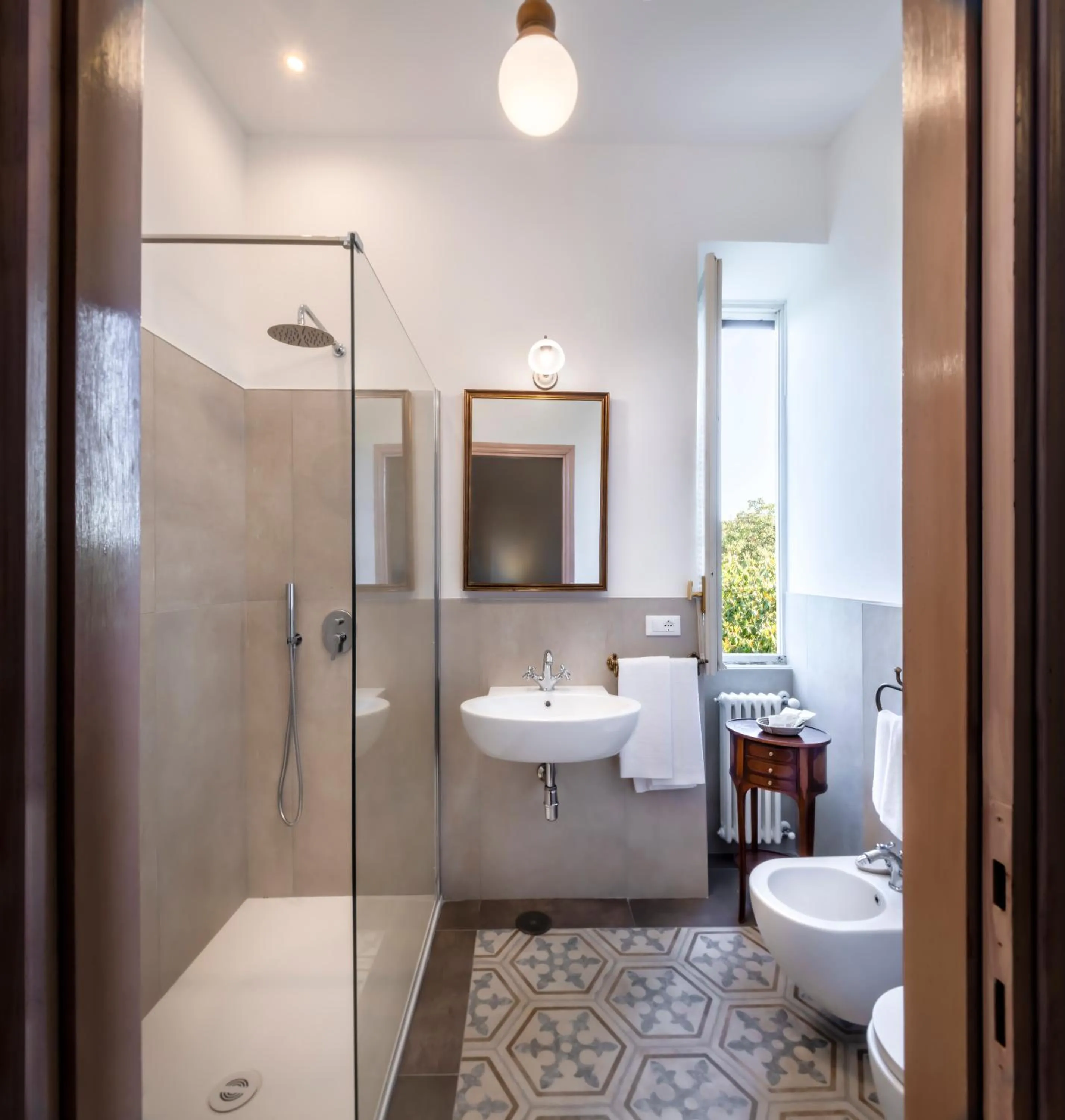 Bathroom in Villa Clodia Relais