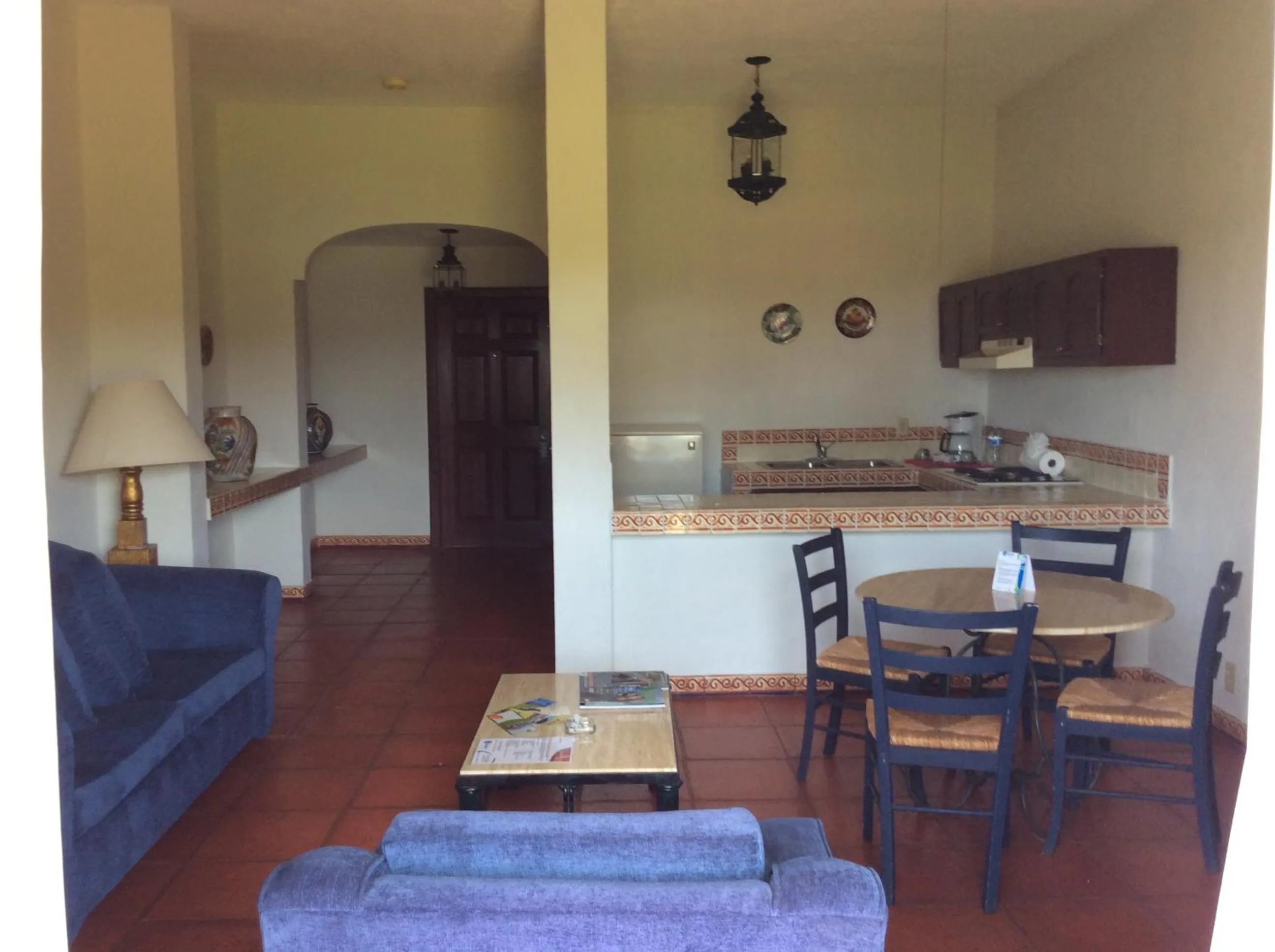 Seating area in Hacienda Bajamar