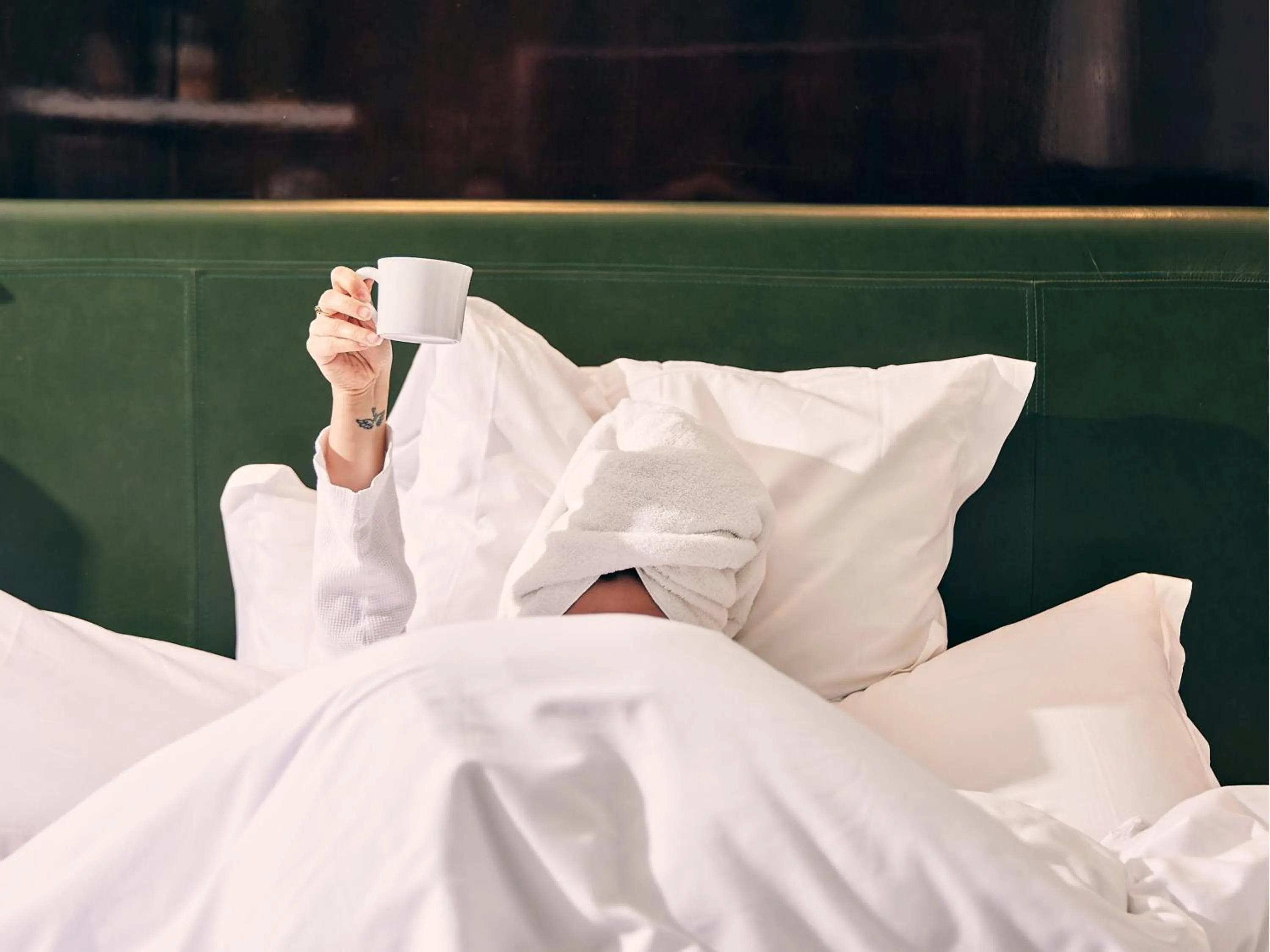 Bed in Sofitel London St James