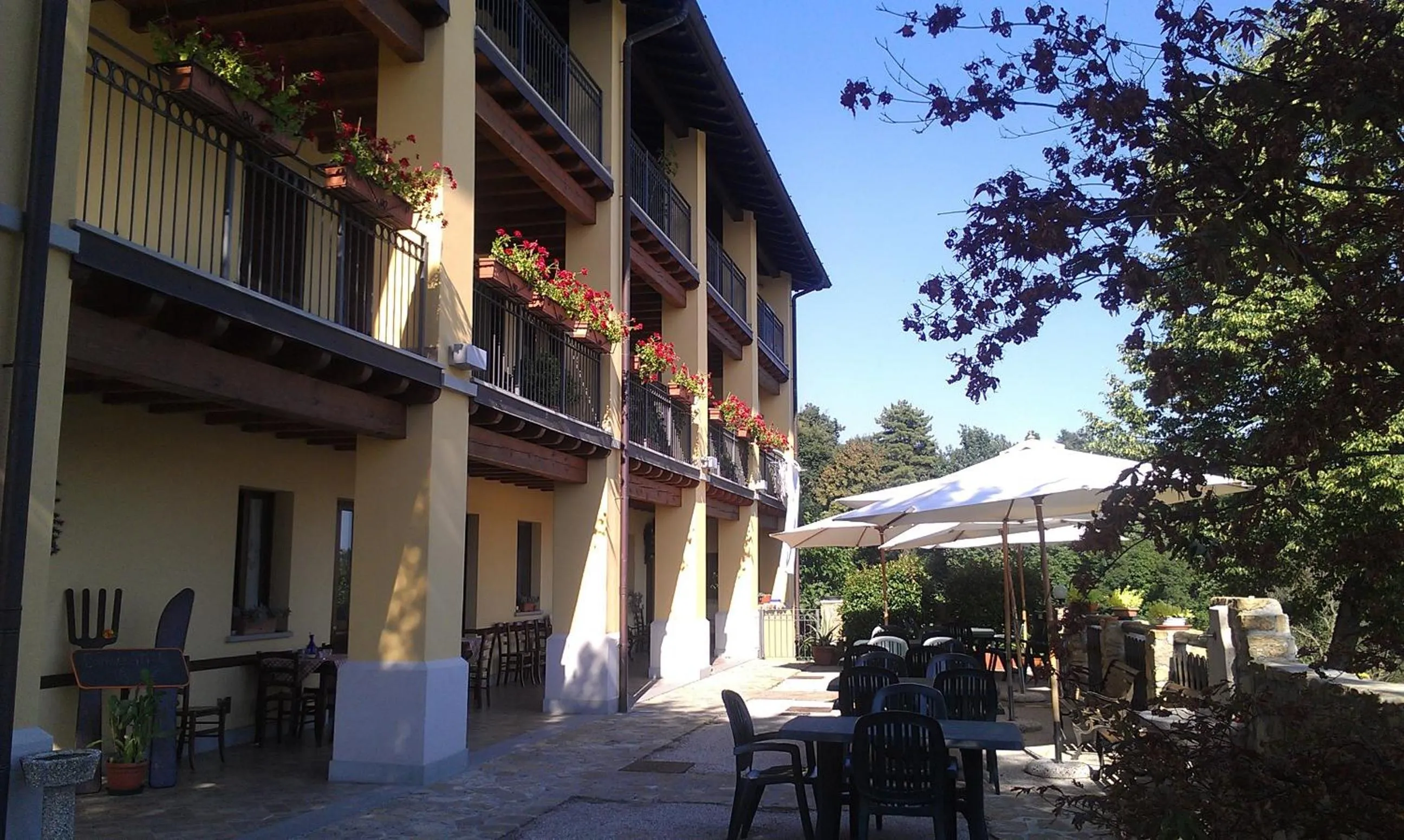 Garden view in Agriturismo Marco