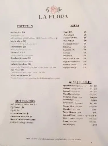 Restaurant/places to eat in The Monarch