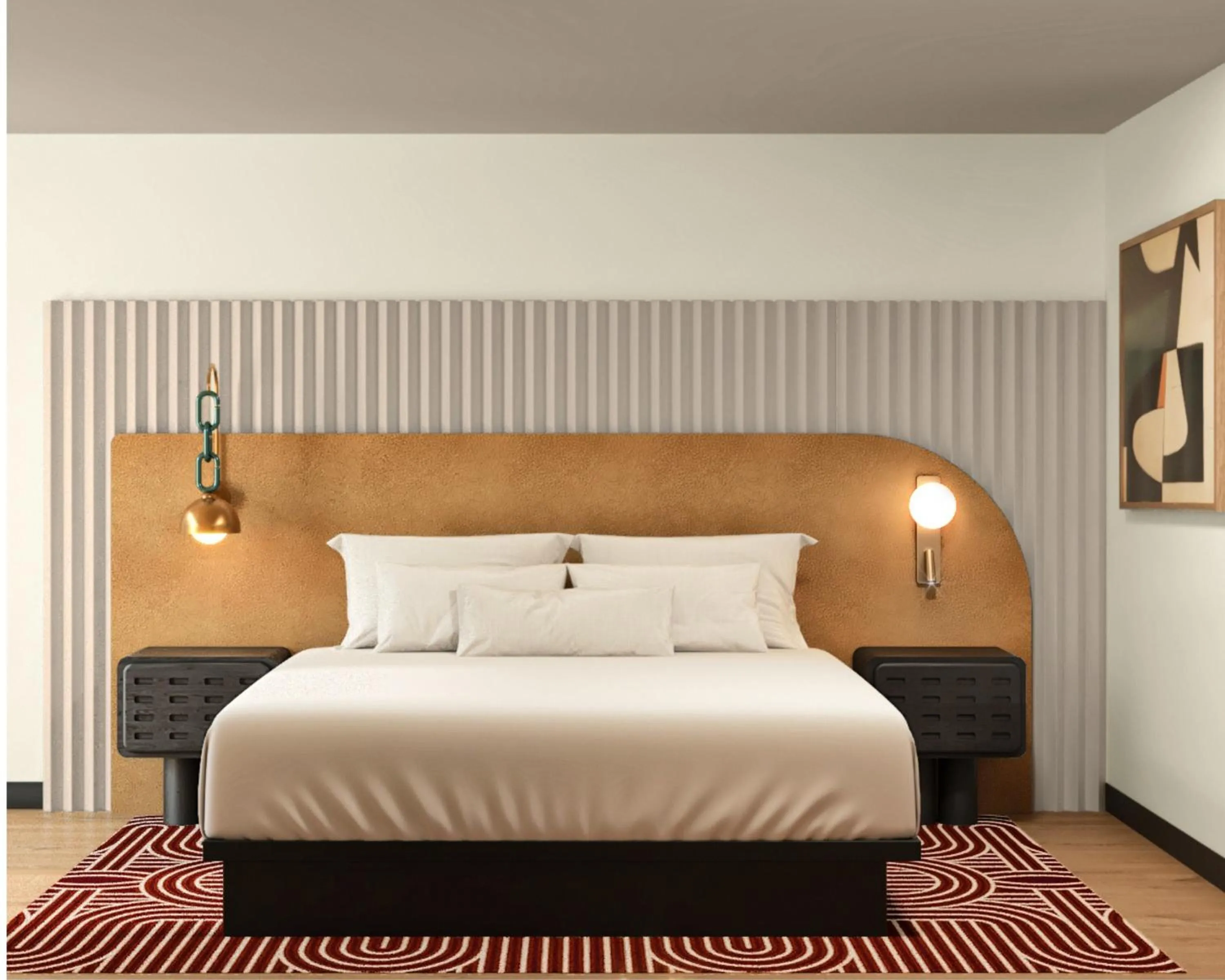 Bedroom, Bed in Hotel Solaya