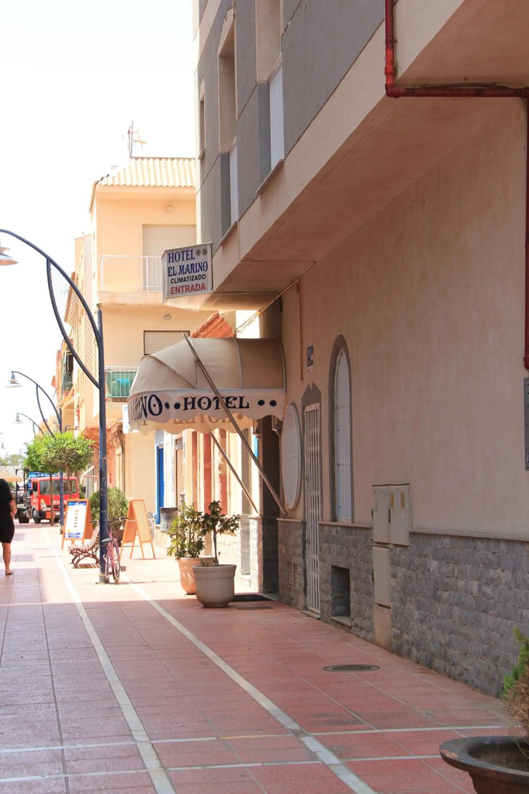 Facade/entrance in Hotel El Marino