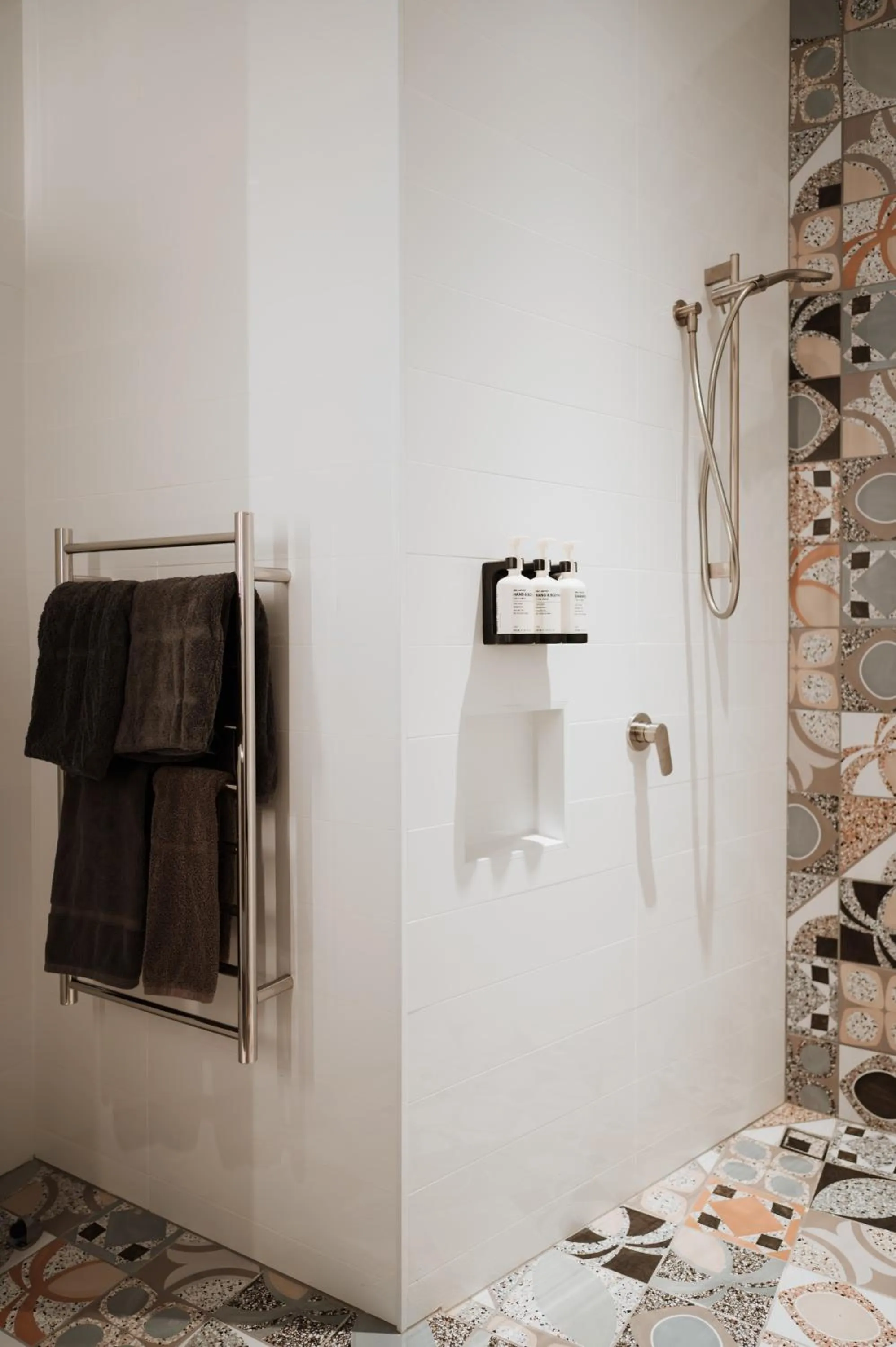 Shower in The Continental Hotel