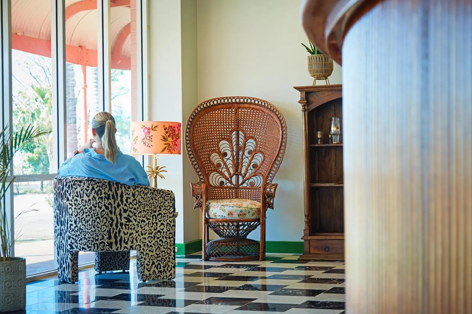 Lobby or reception in The Continental Hotel