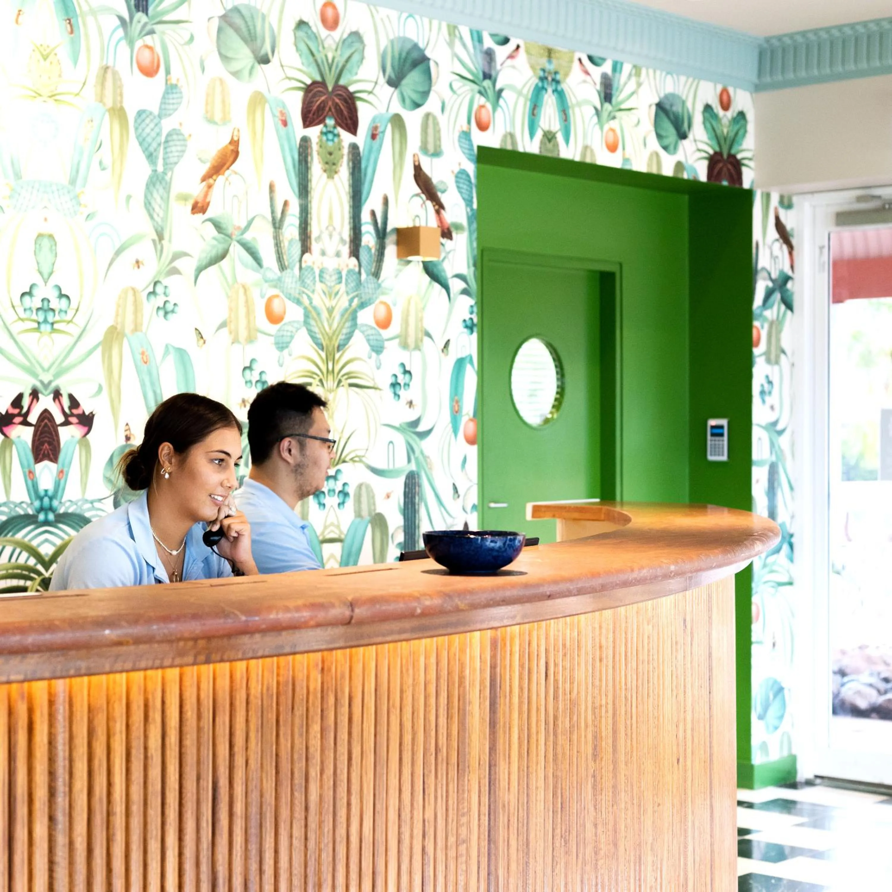 Lobby or reception in The Continental Hotel