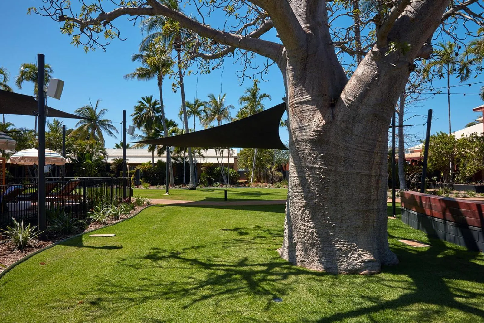 Garden in The Continental Hotel