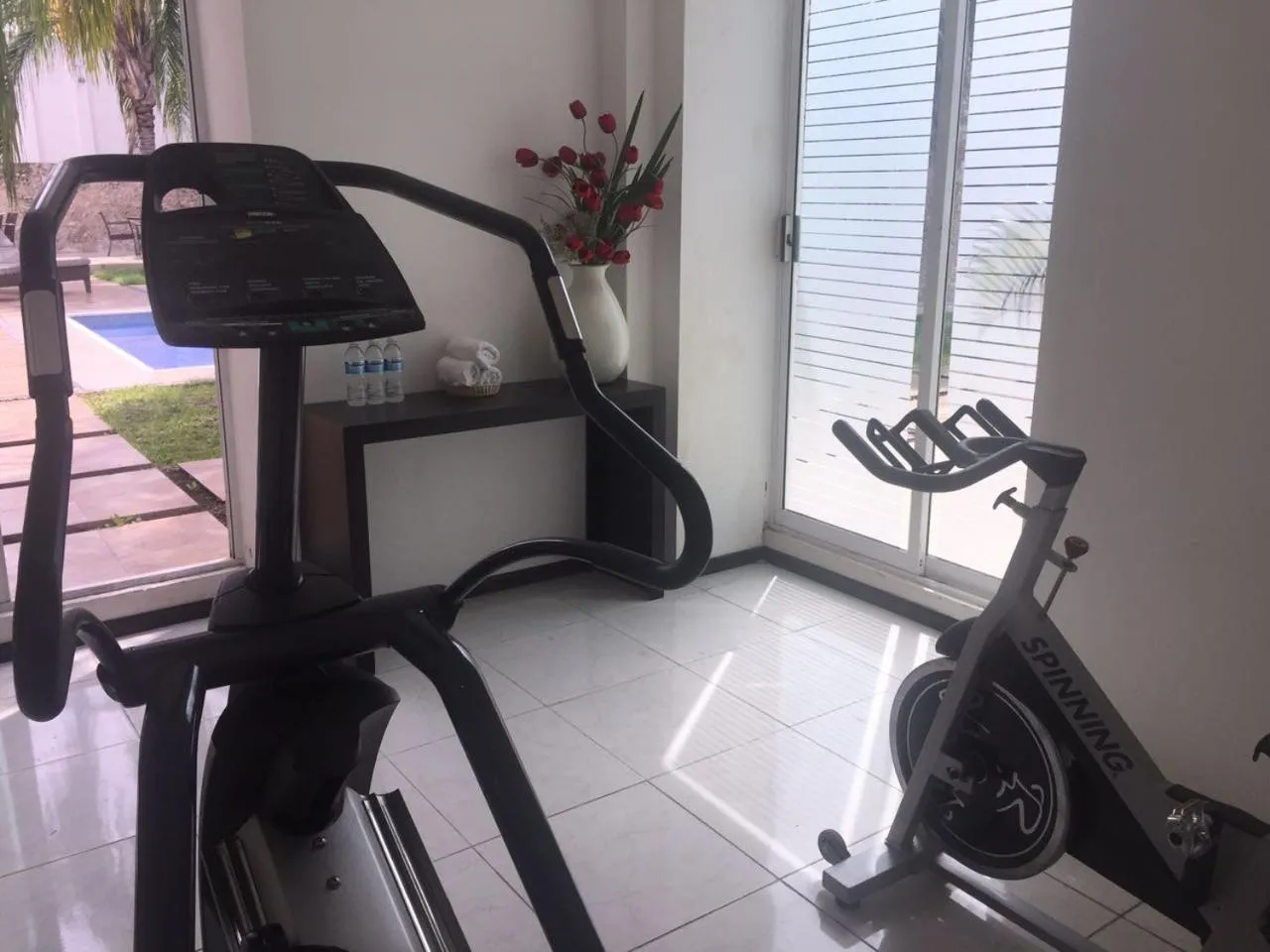 Fitness centre/facilities in Hotel Embajadores