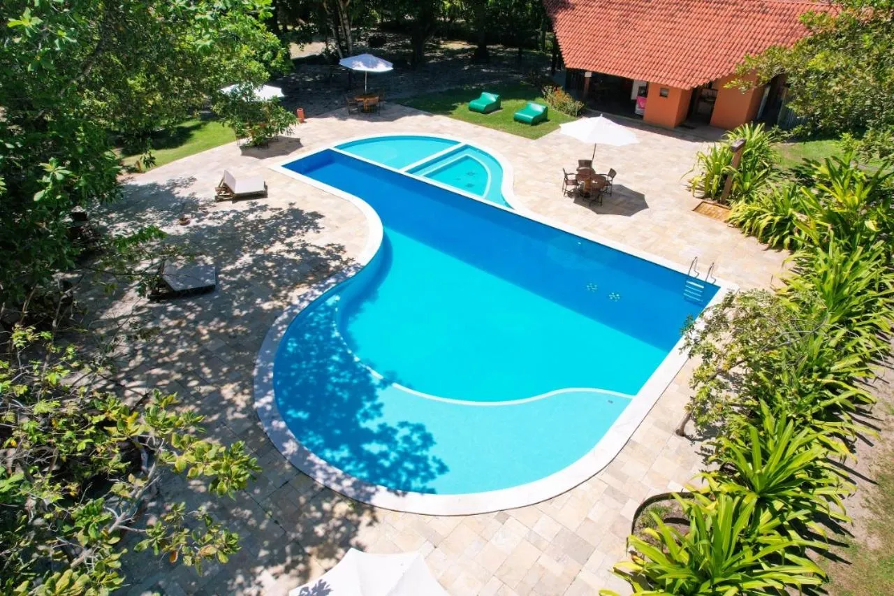 Pool view in Pousada Sitio da Prainha