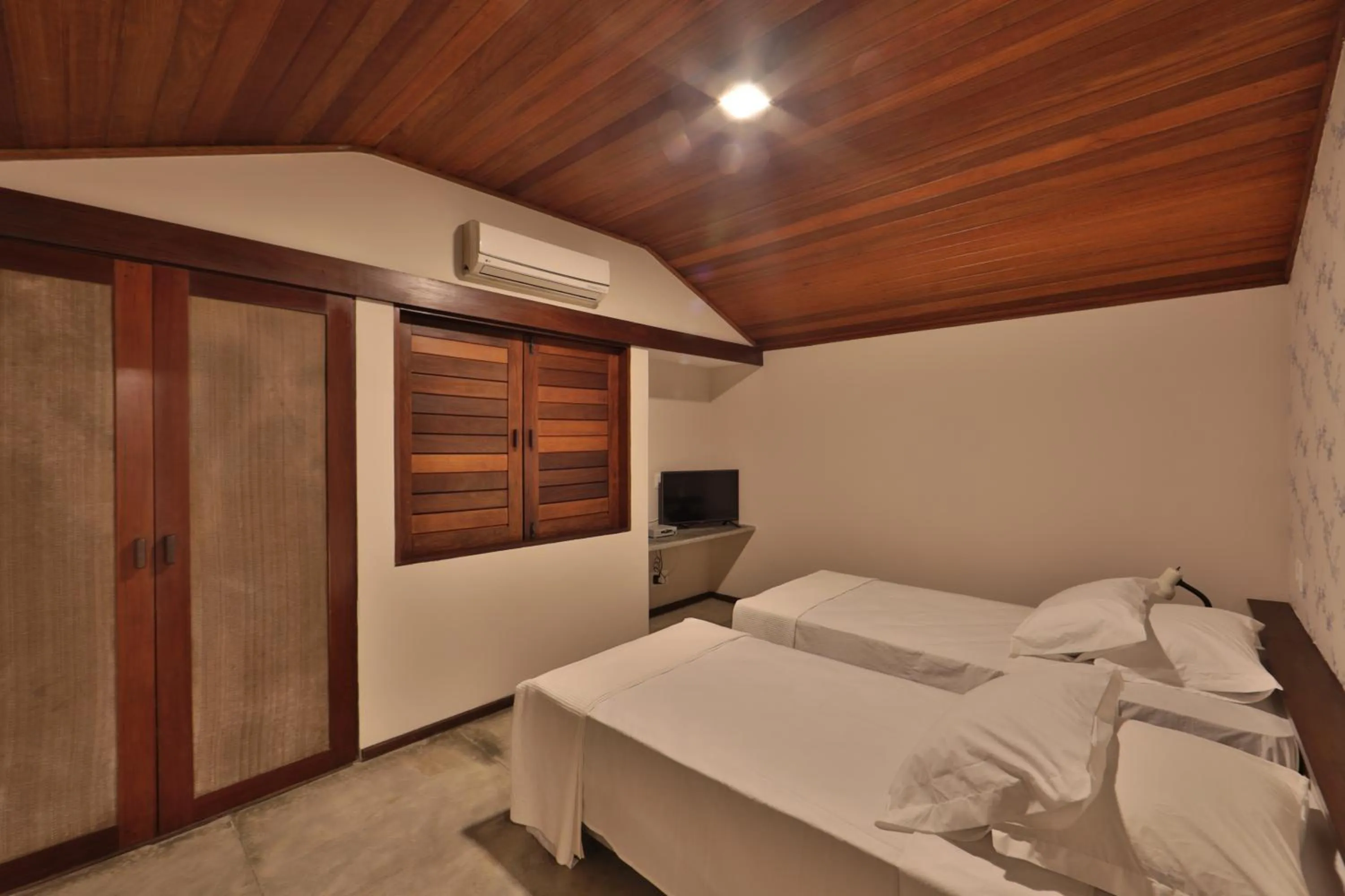 Bed in Pousada Sitio da Prainha