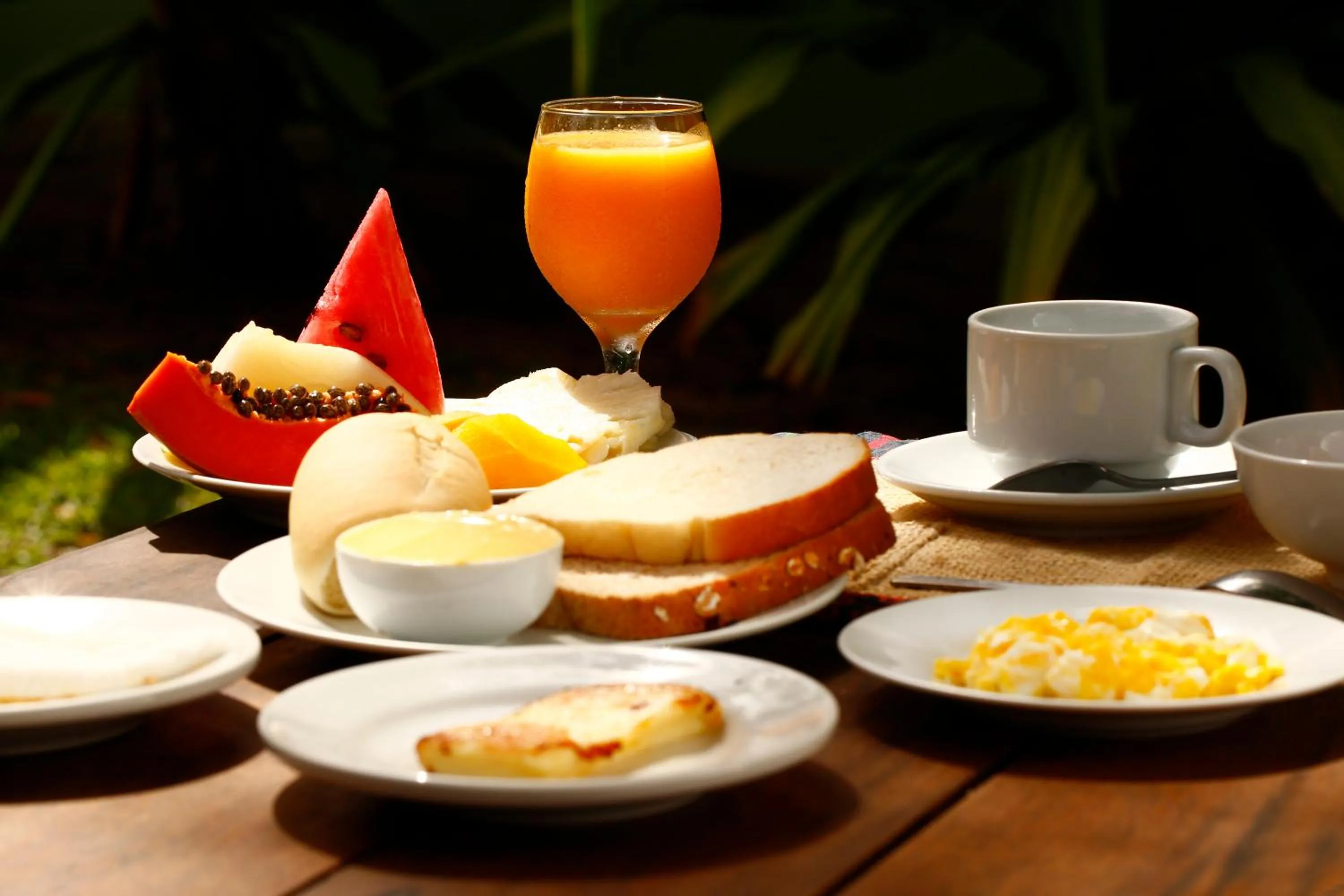 Breakfast in Pousada Sitio da Prainha