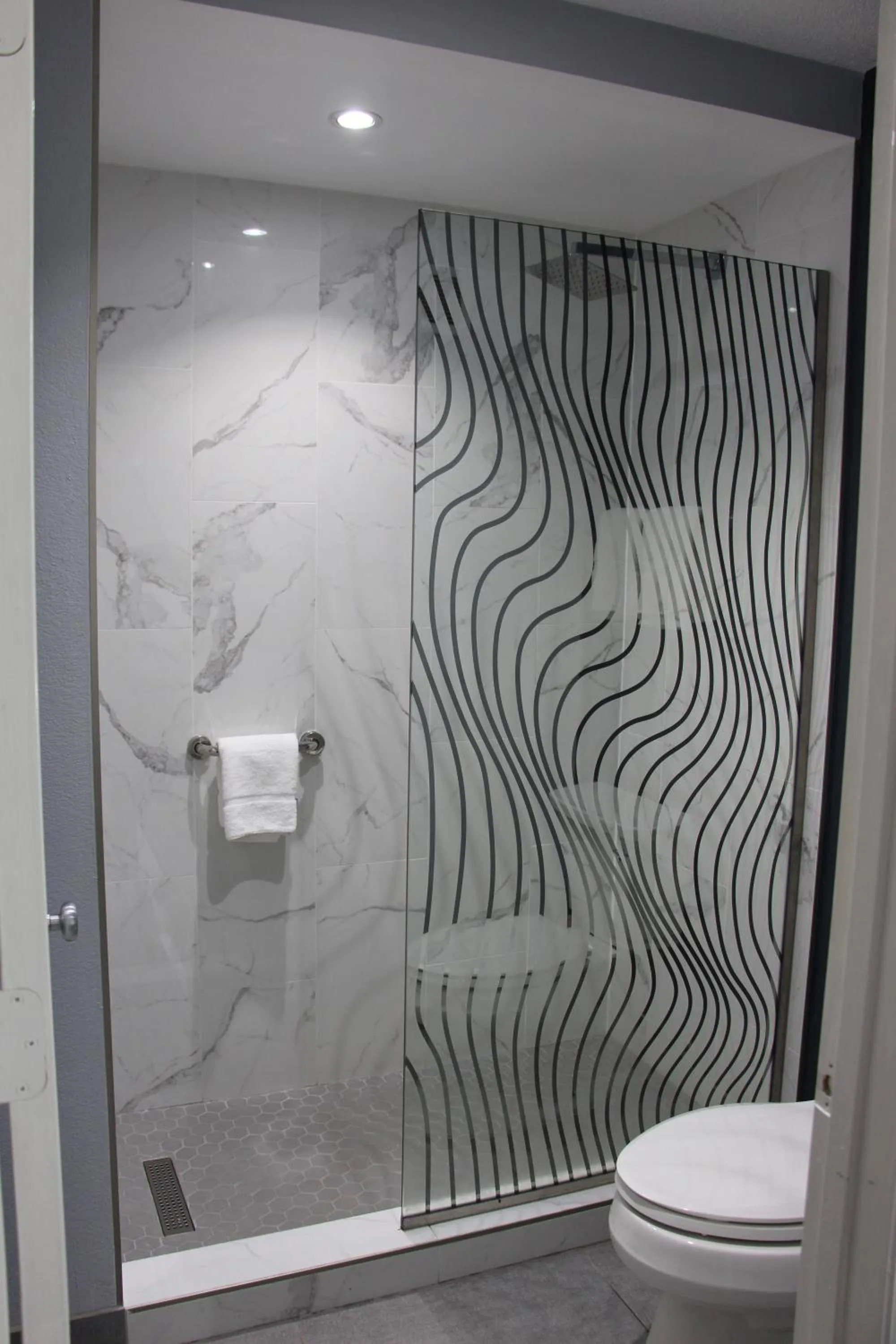 Shower in Douglas Inn & Suites