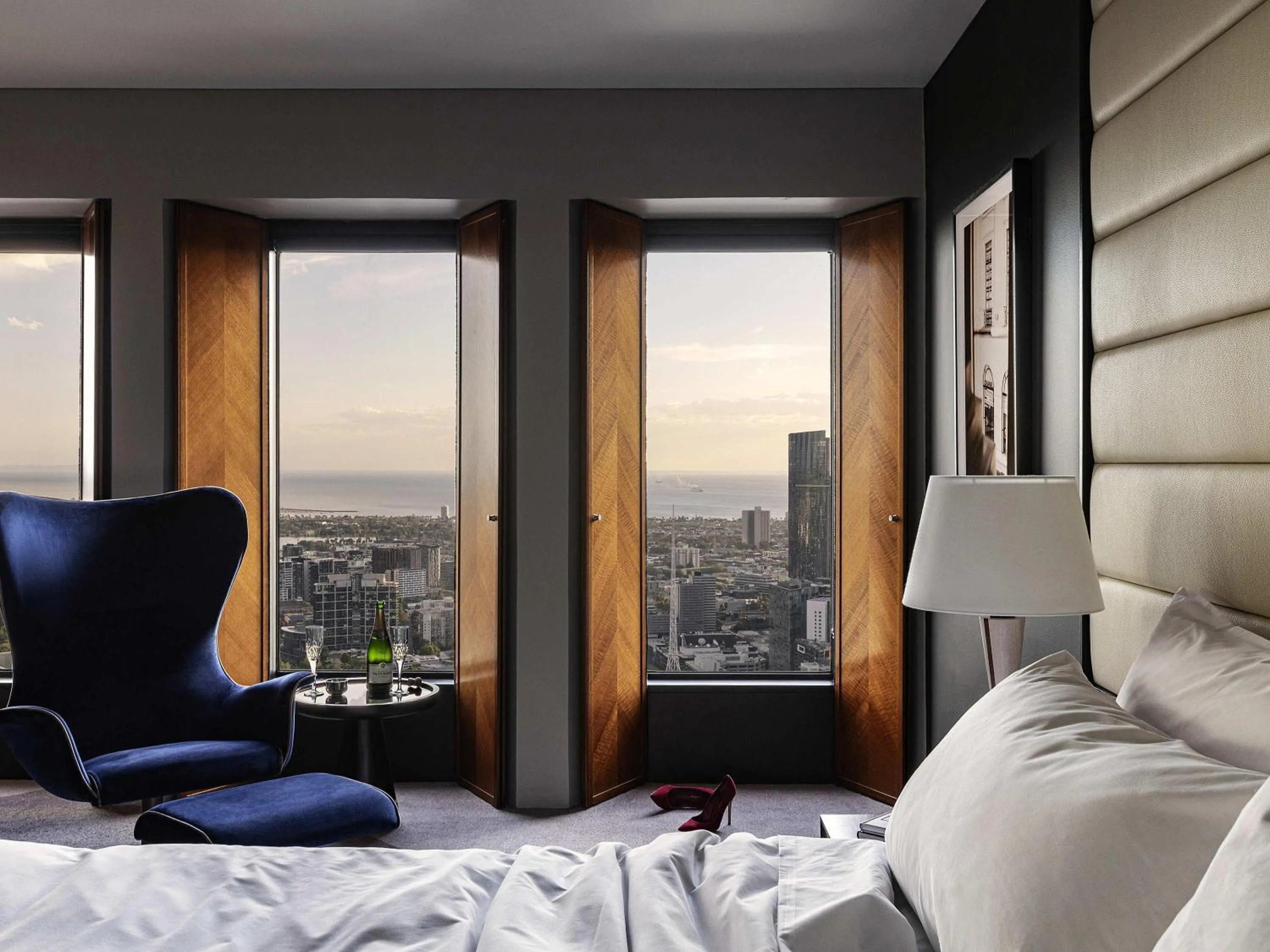 Bedroom, Bed in Sofitel Melbourne On Collins