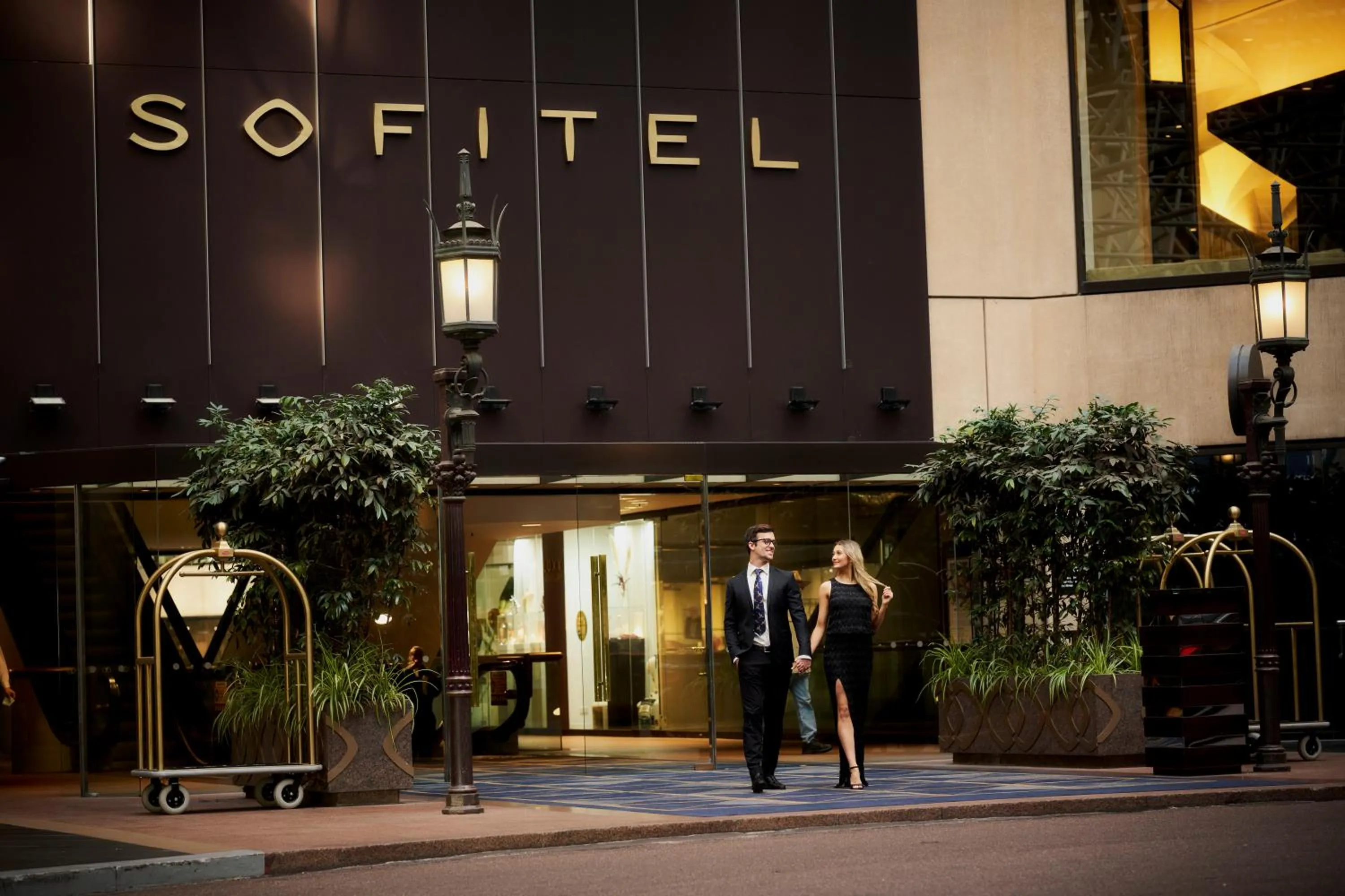 Facade/entrance in Sofitel Melbourne On Collins