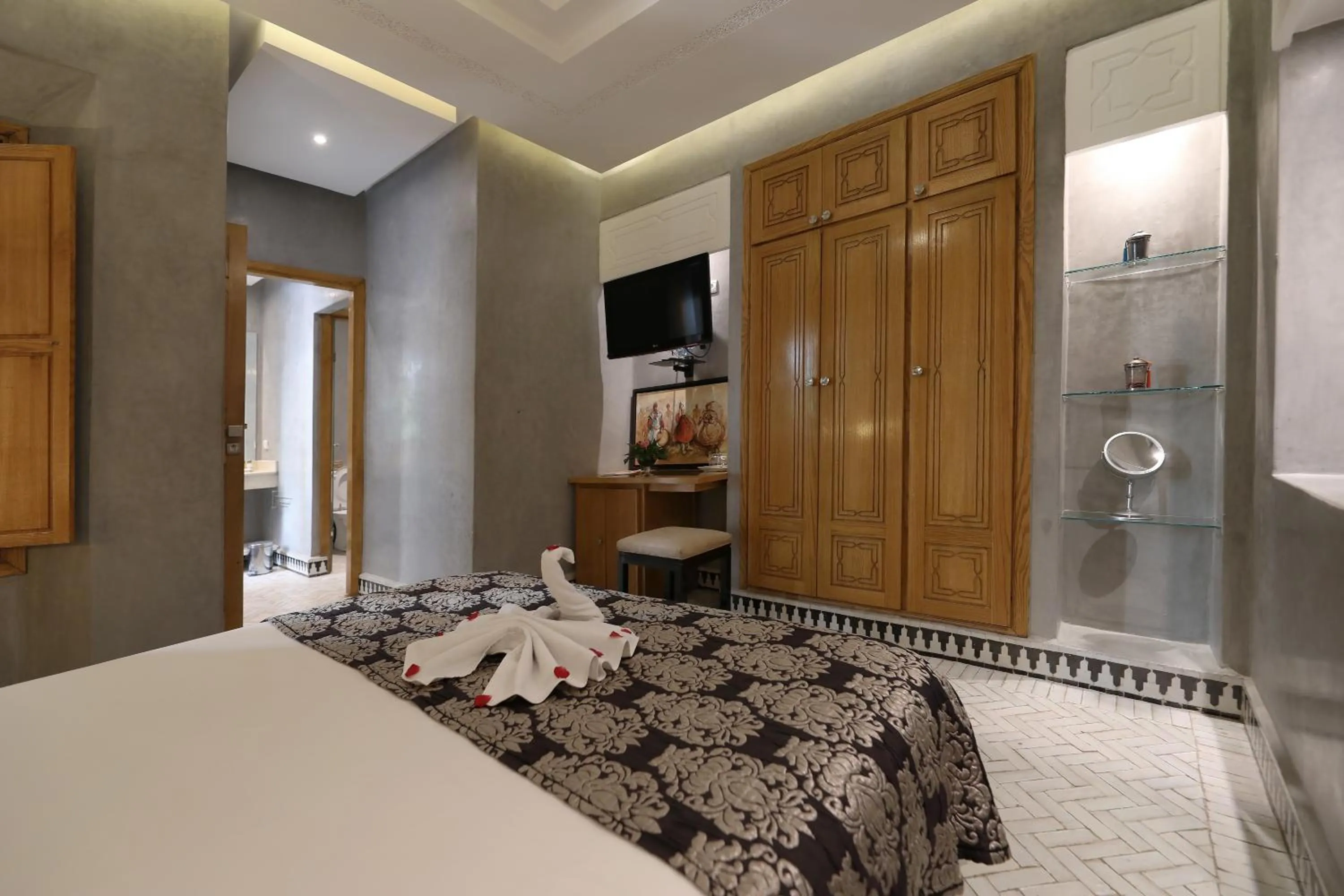 Bedroom, Bed in Riad L'Etoile D'Orient