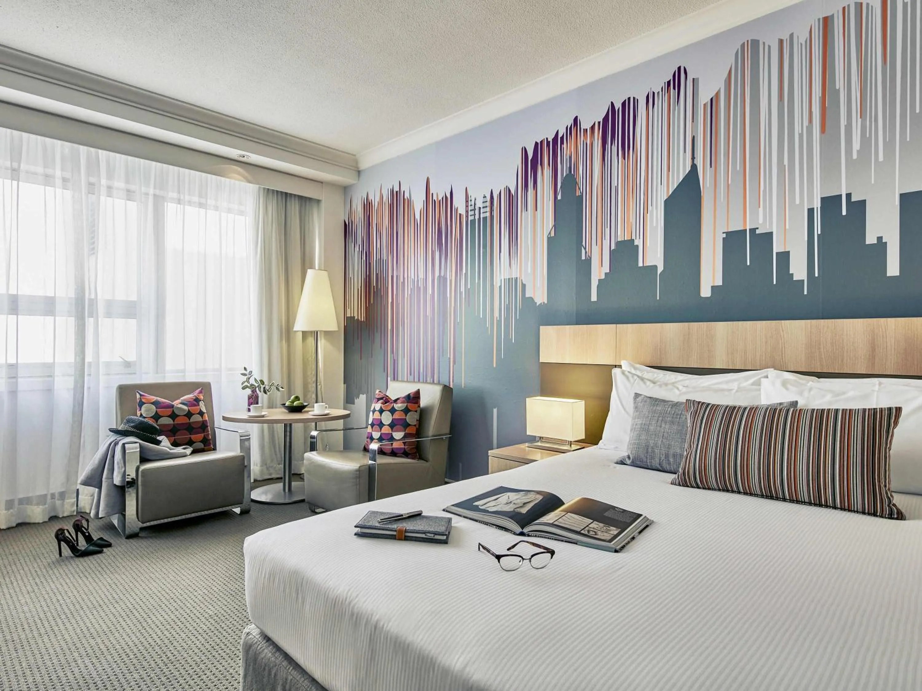 Bedroom, Bed in Mercure Perth