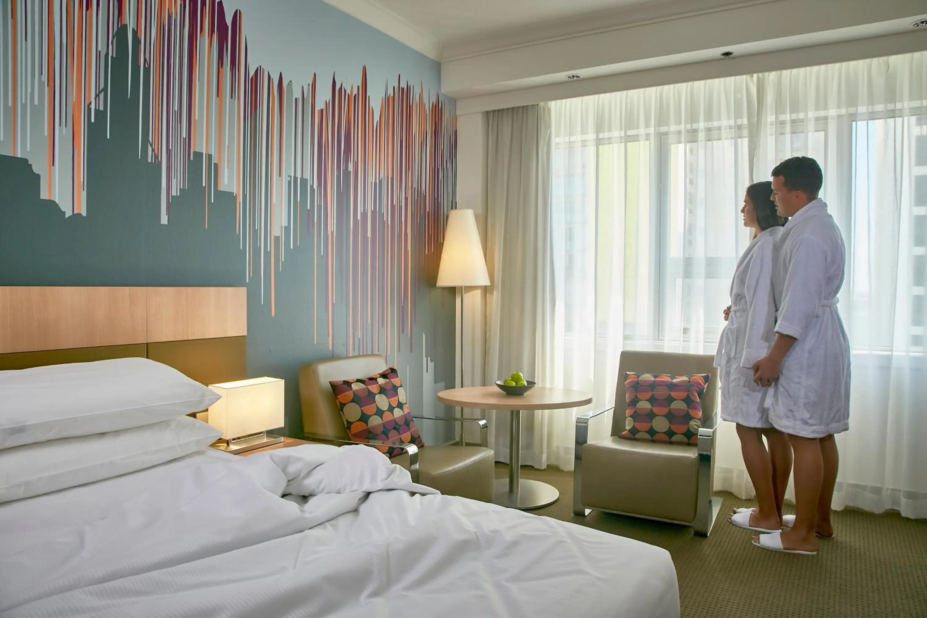 People, Bed in Mercure Perth