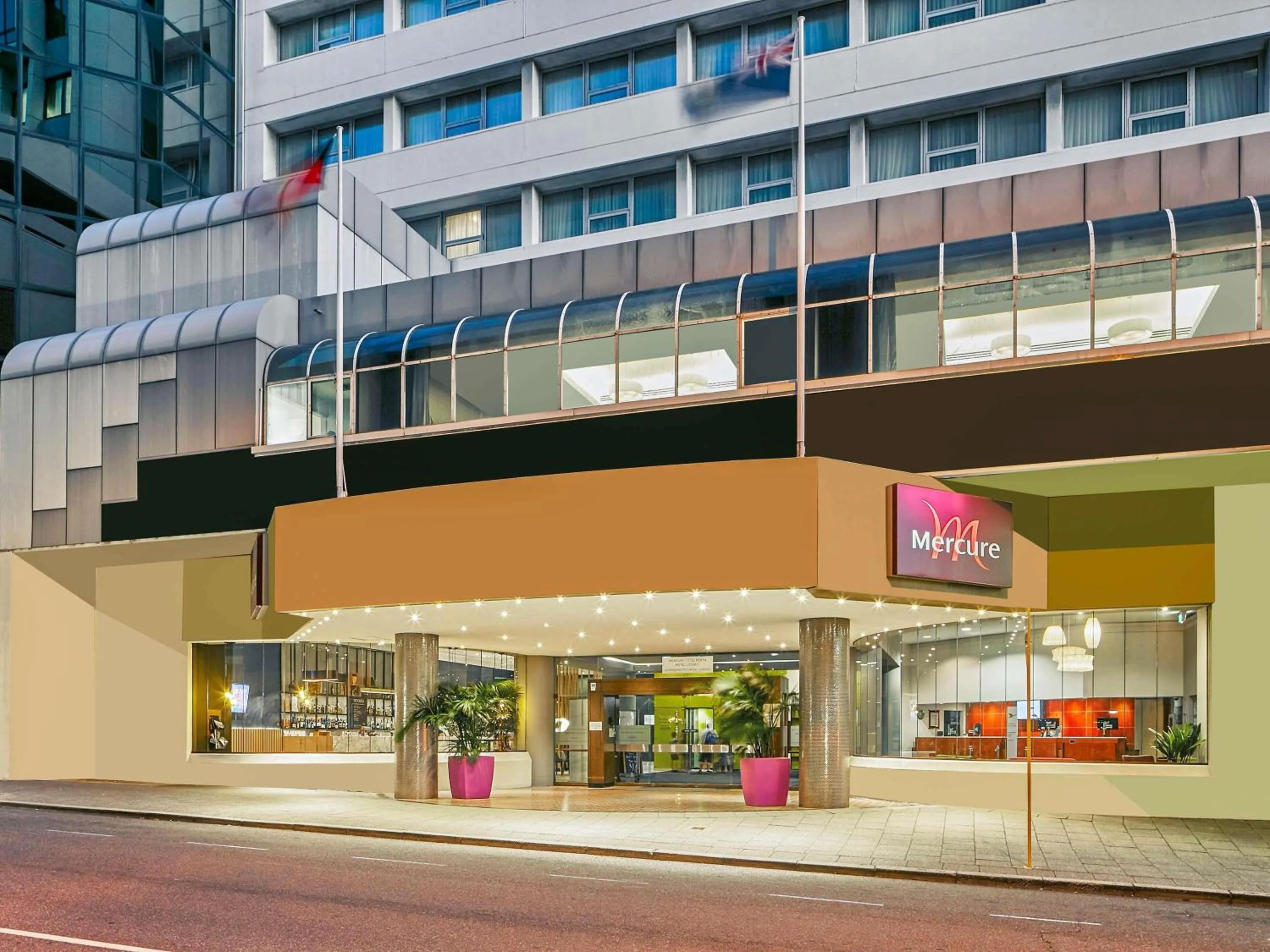 Property building in Mercure Perth