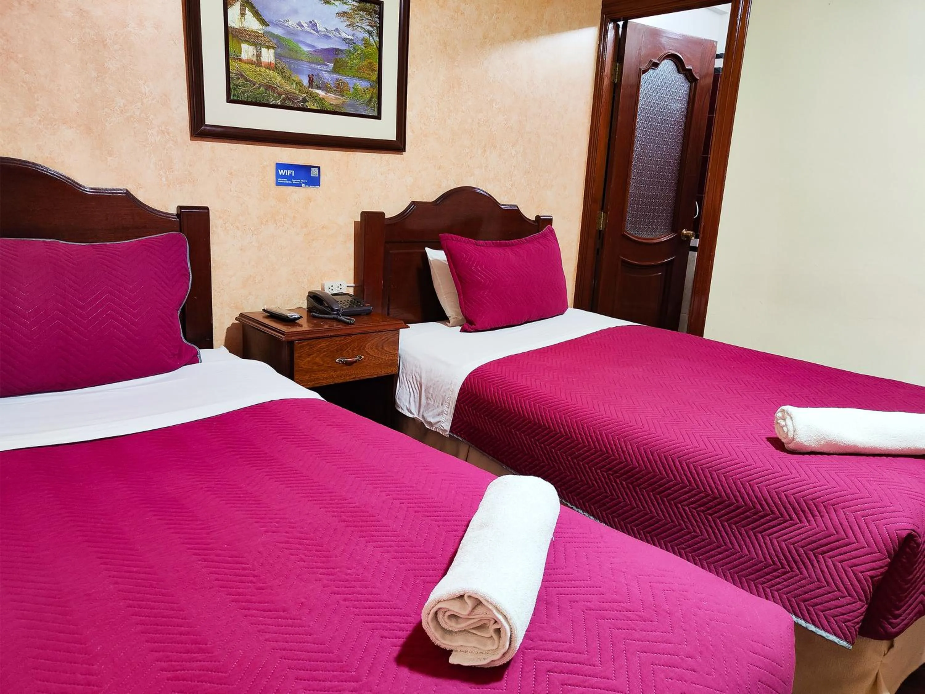 Bedroom, Bed in Hotel Diamante Azul