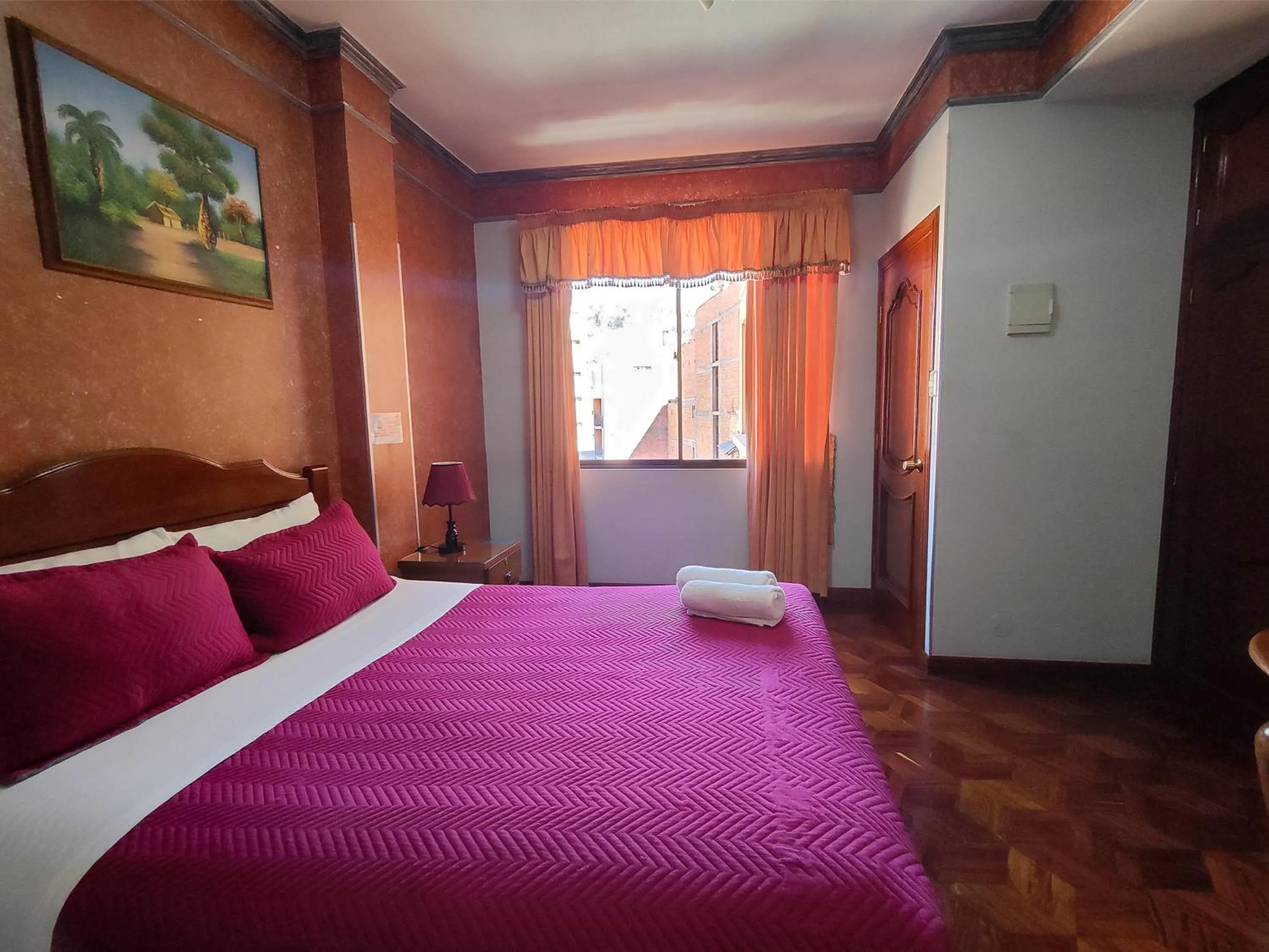 Bedroom, Bed in Hotel Diamante Azul